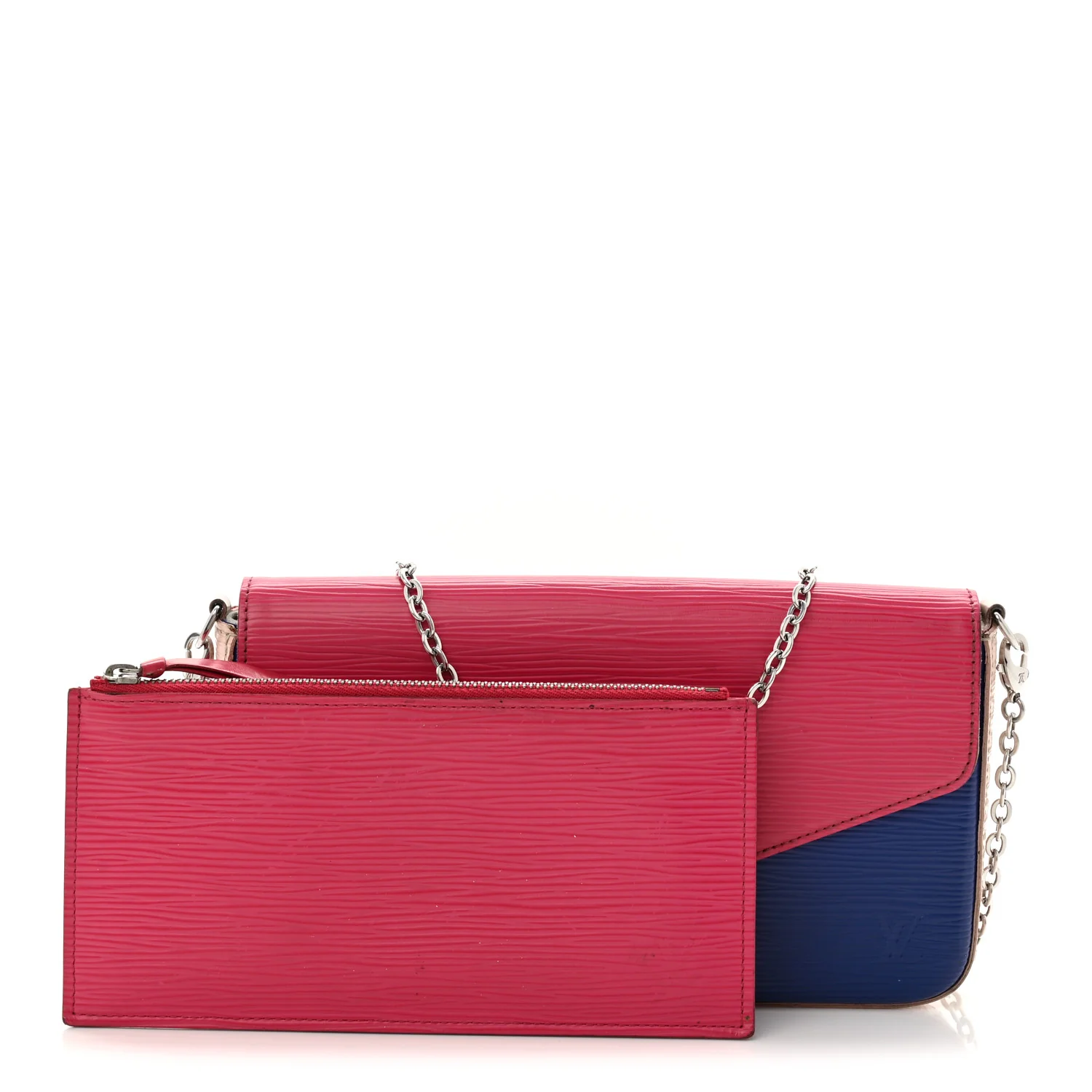 Epi Pochette Felicie Hot Pink - Image 3