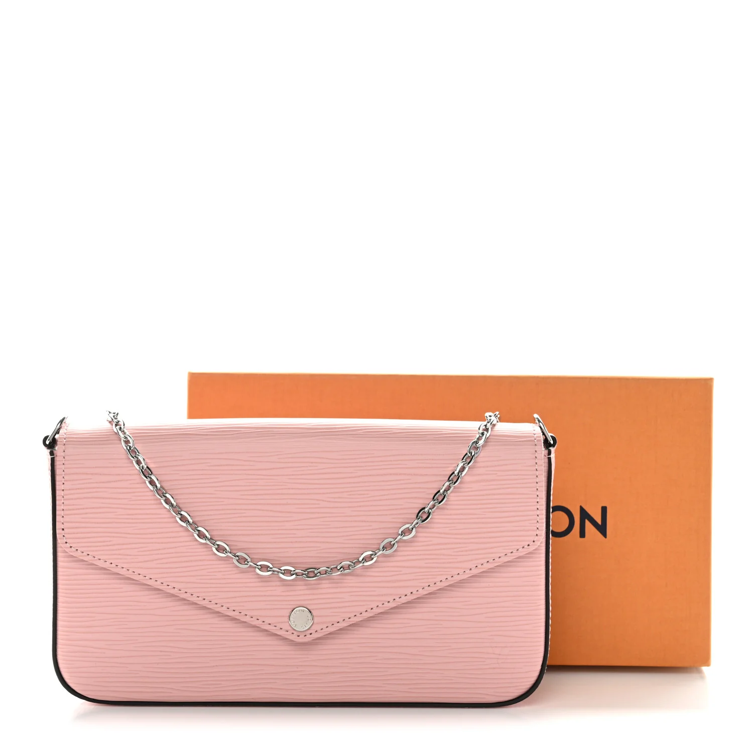 Epi Pochette Felicie Rose Ballerine - Image 13