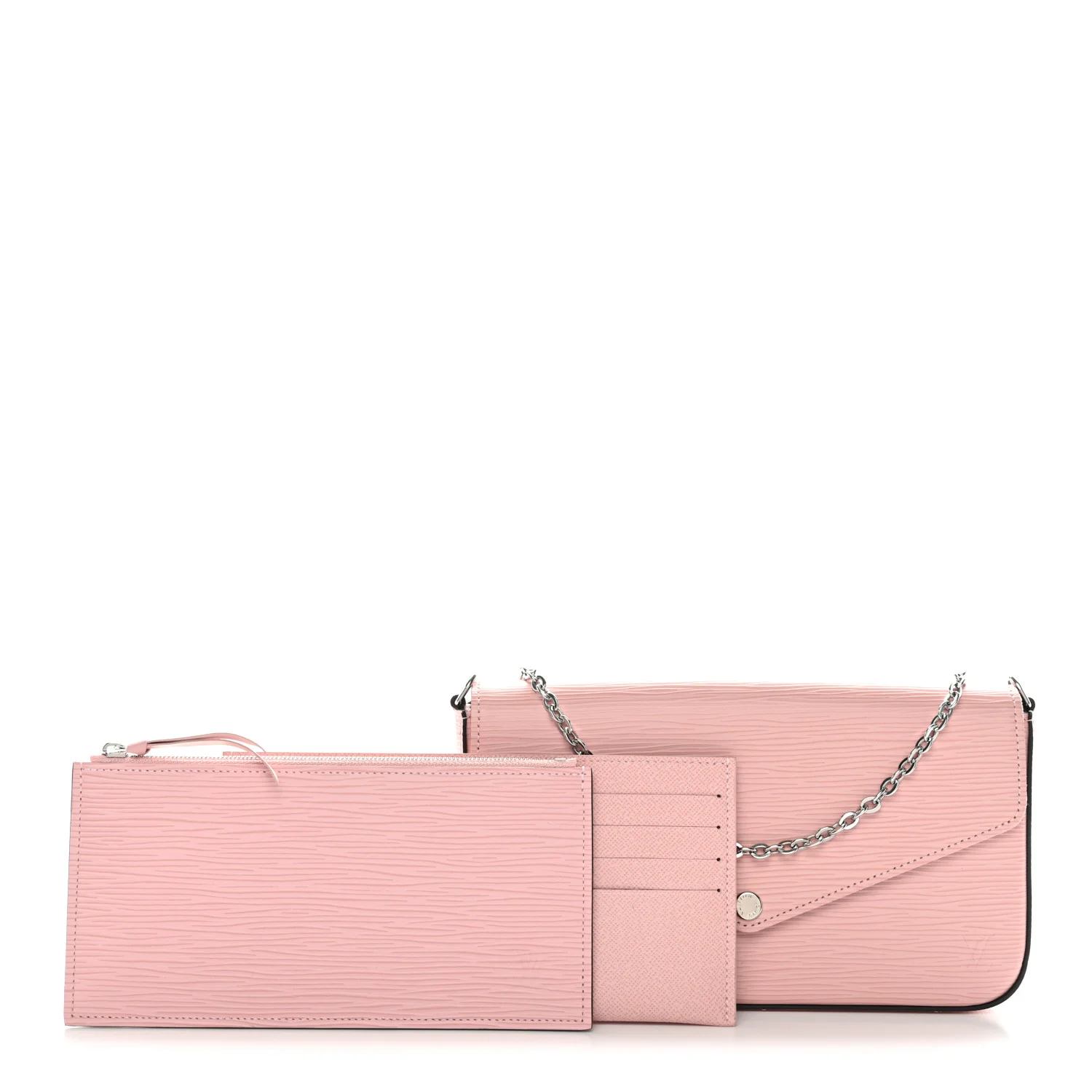 Epi Pochette Felicie Rose Ballerine - Image 3