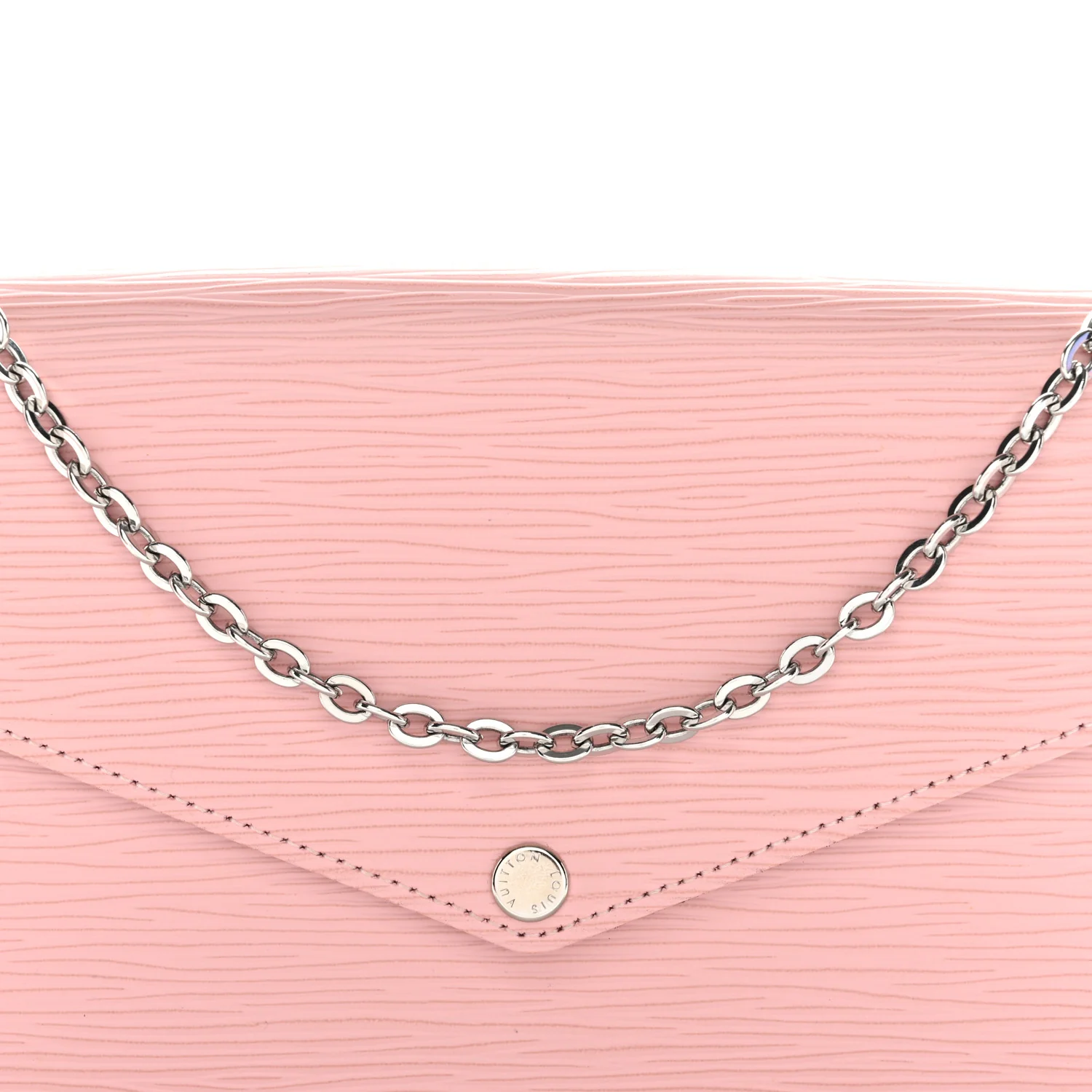 Epi Pochette Felicie Rose Ballerine - Image 9