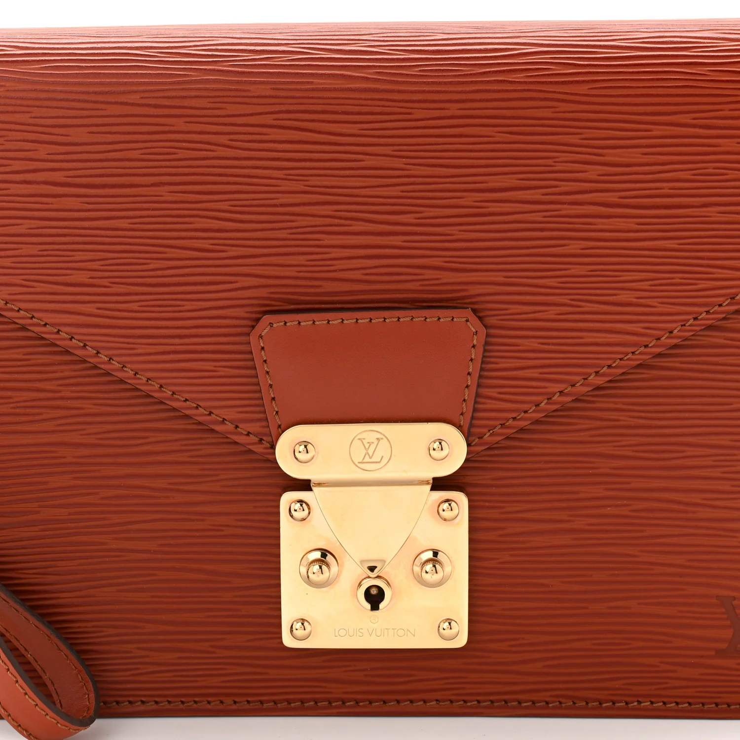 Epi Pochette Sellier Dragonne Kenyan Fawn - Image 7