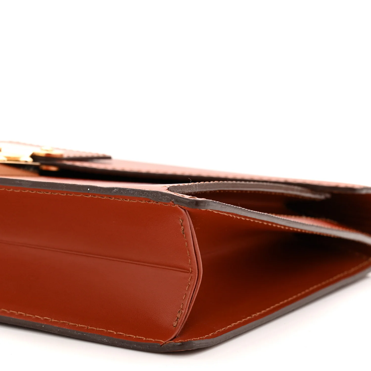 Epi Pochette Sellier Dragonne Kenyan Fawn - Image 9