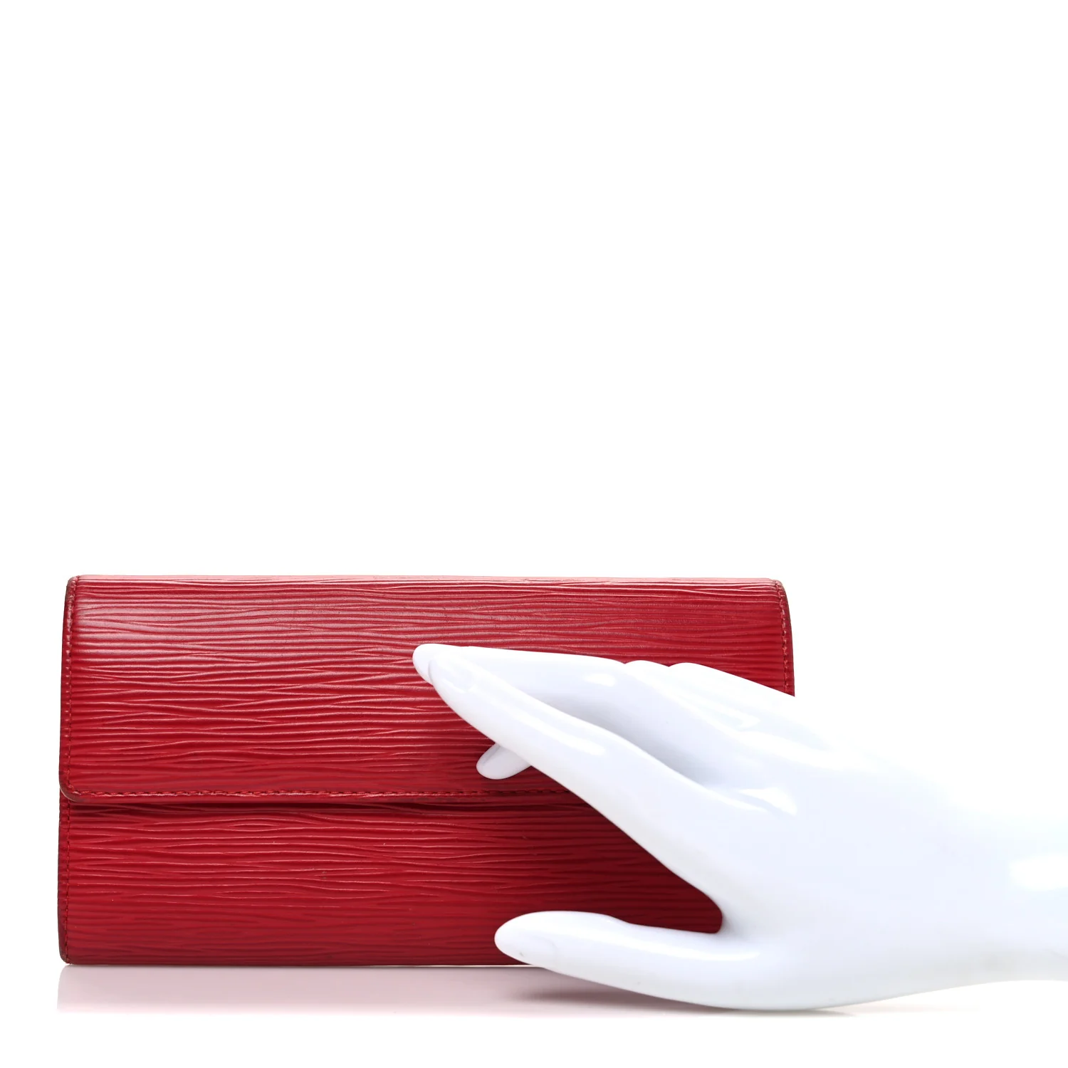 Epi Sarah Wallet Castillan Red - Image 2