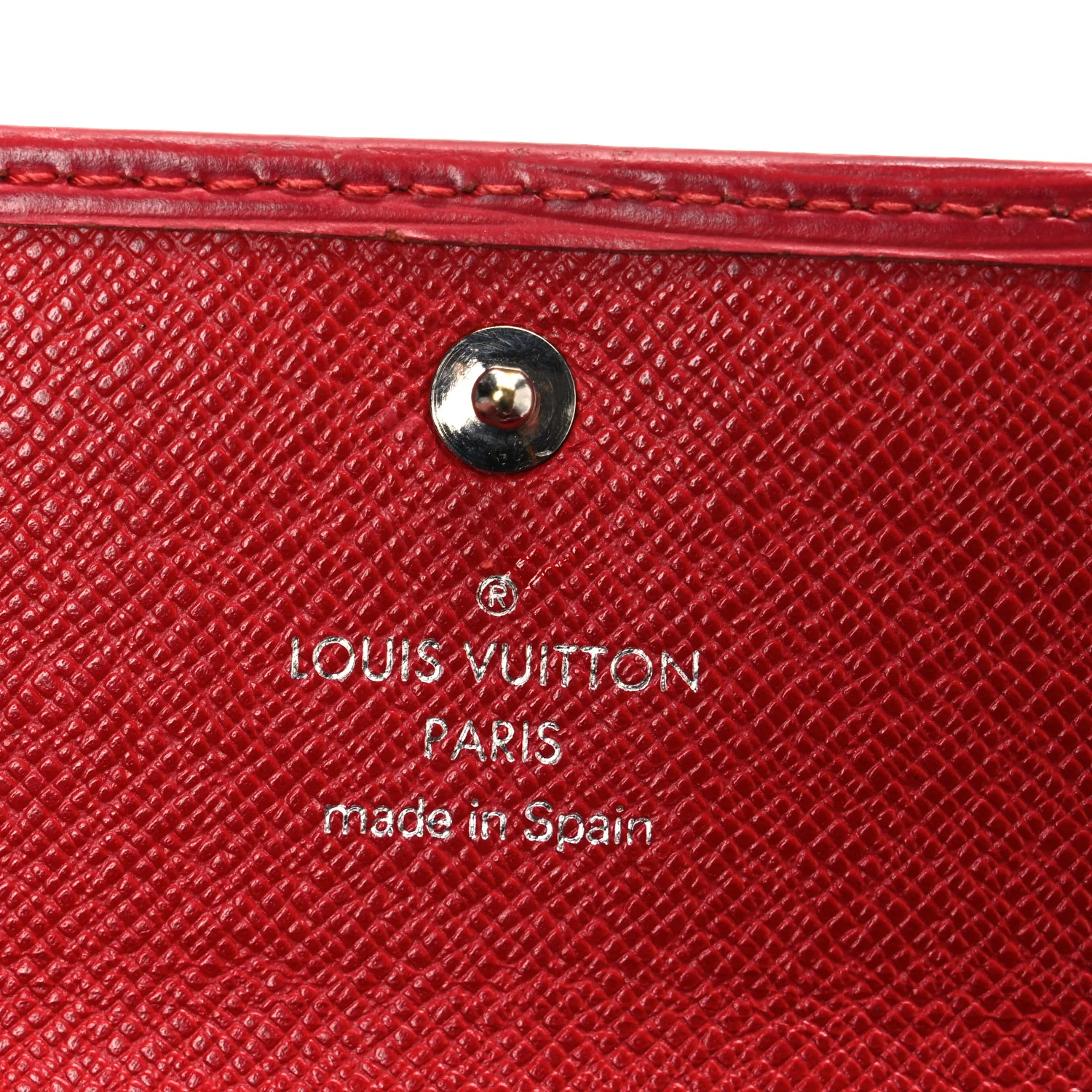 Epi Sarah Wallet Castillan Red - Image 6