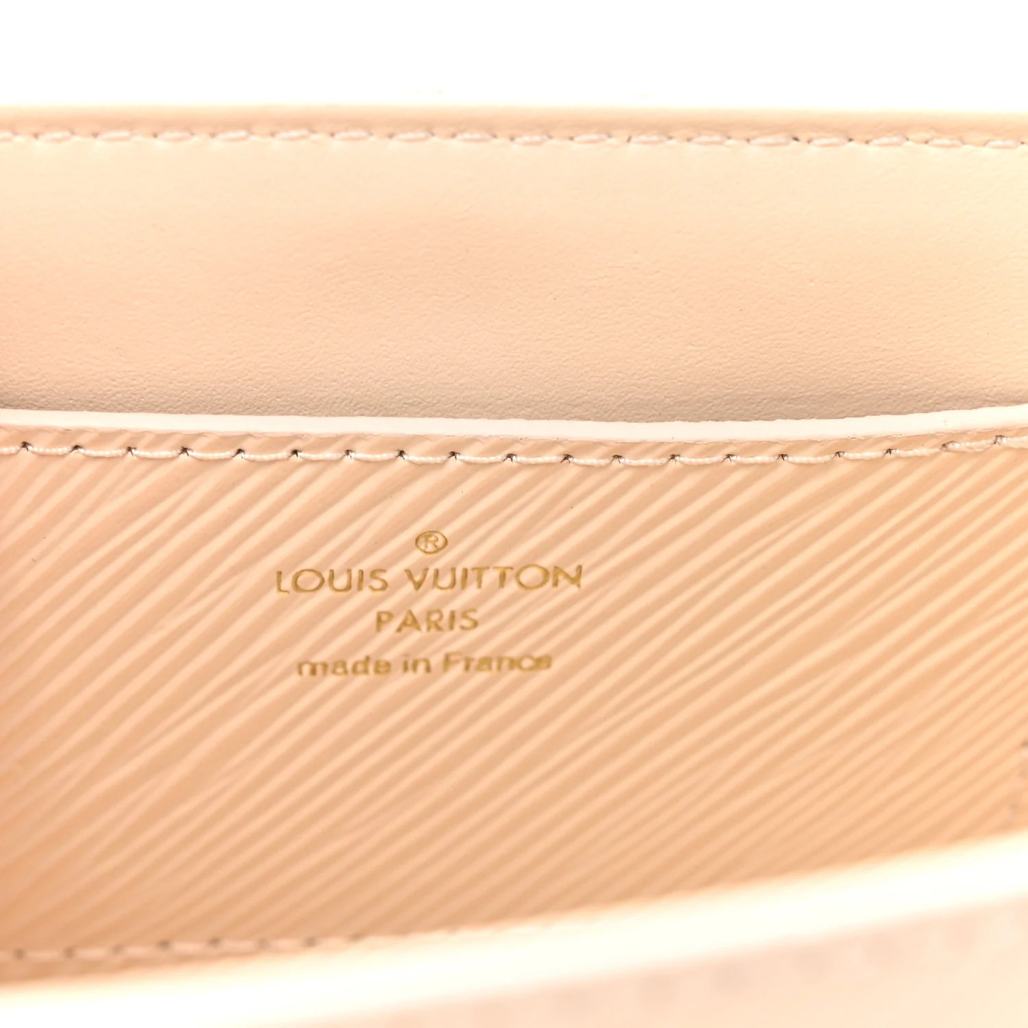 Epi Twist Braided Chain Shoulder Bag PM Quartz White - Image 7