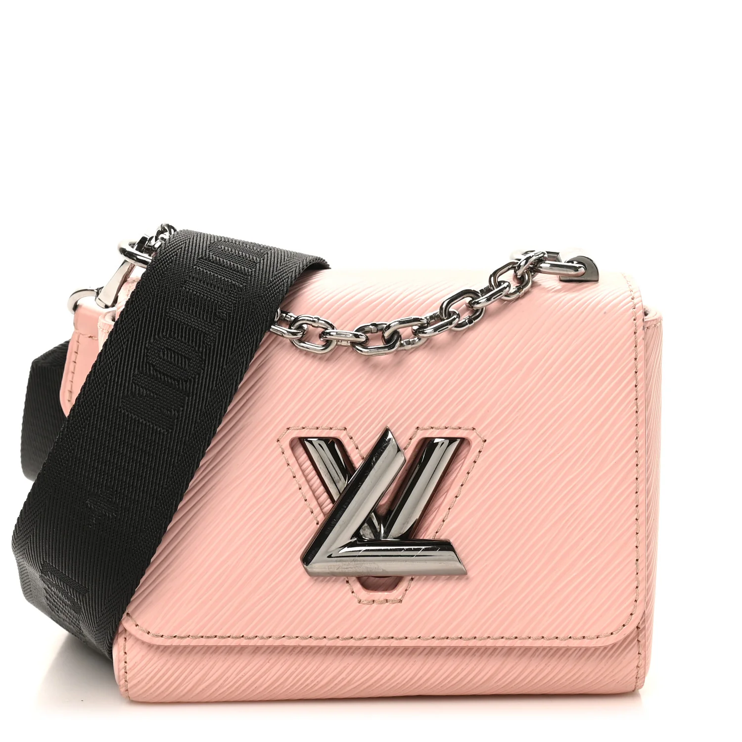 Epi Twist Shoulder Bag Mini Rose Ballerine