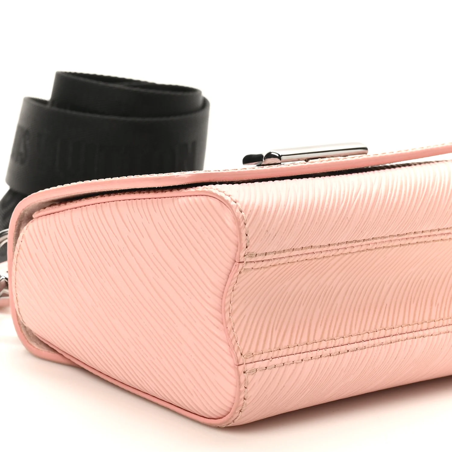 Epi Twist Shoulder Bag Mini Rose Ballerine - Image 9