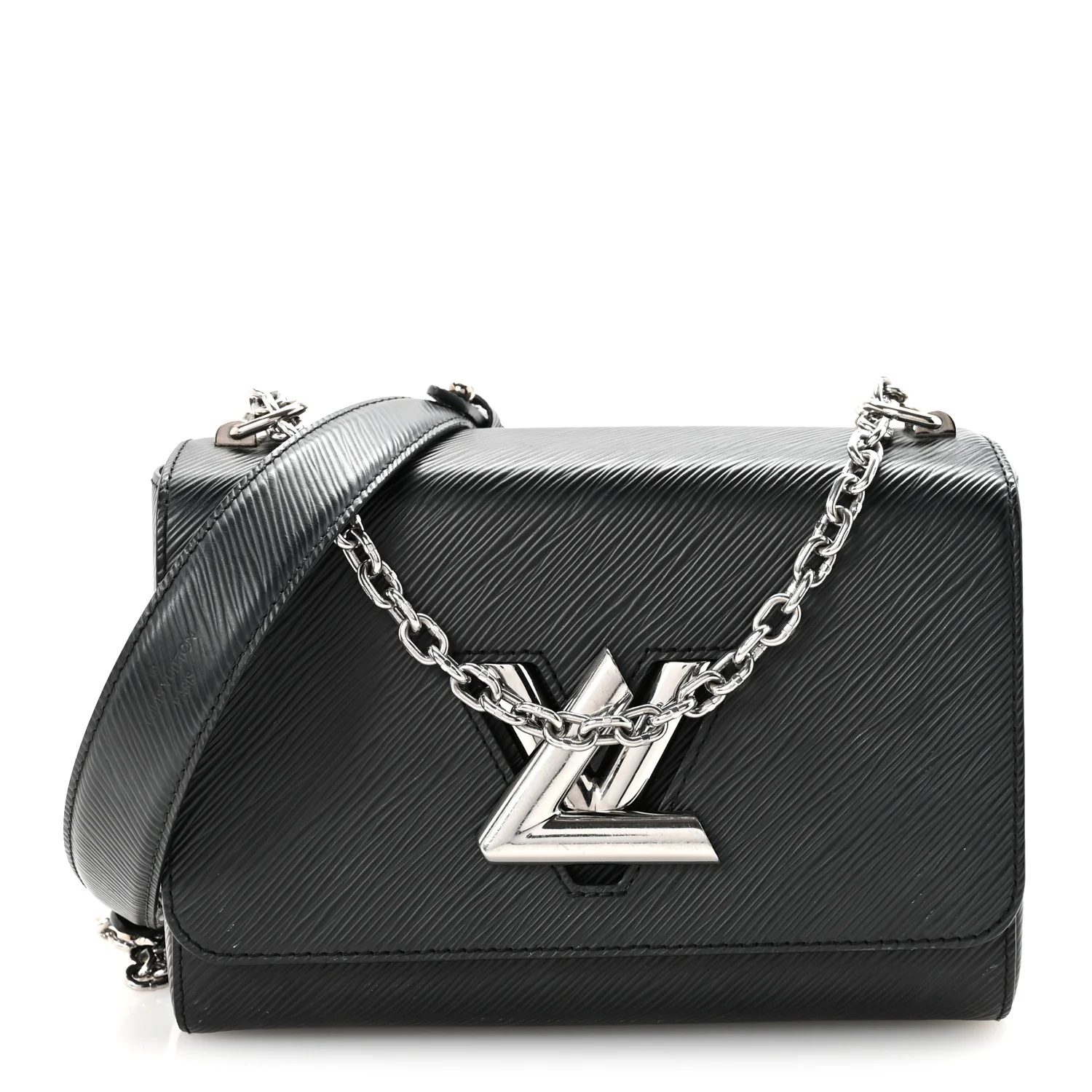 Epi Twist Shoulder Bag MM Black