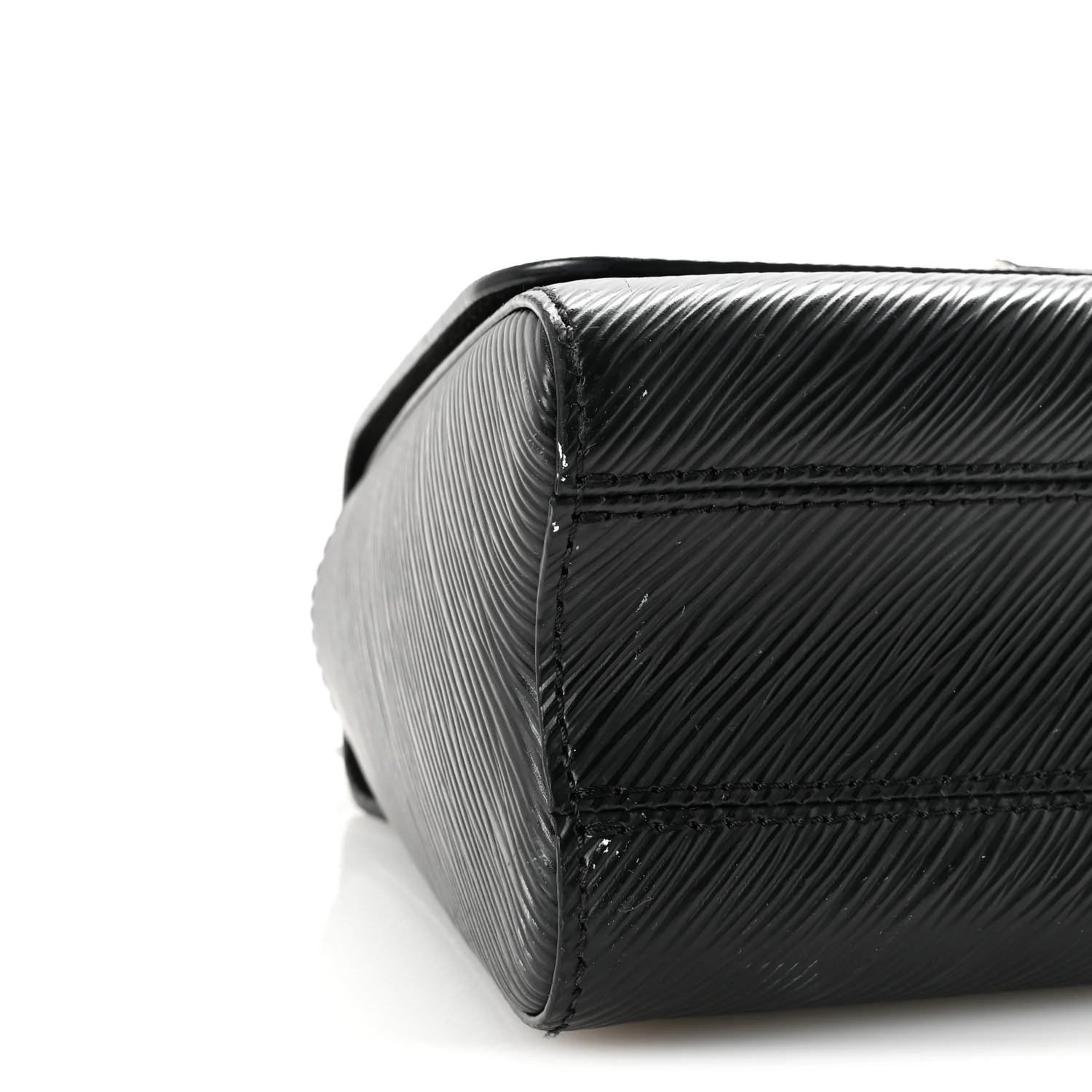 Epi Twist Shoulder Bag MM Black - Image 8