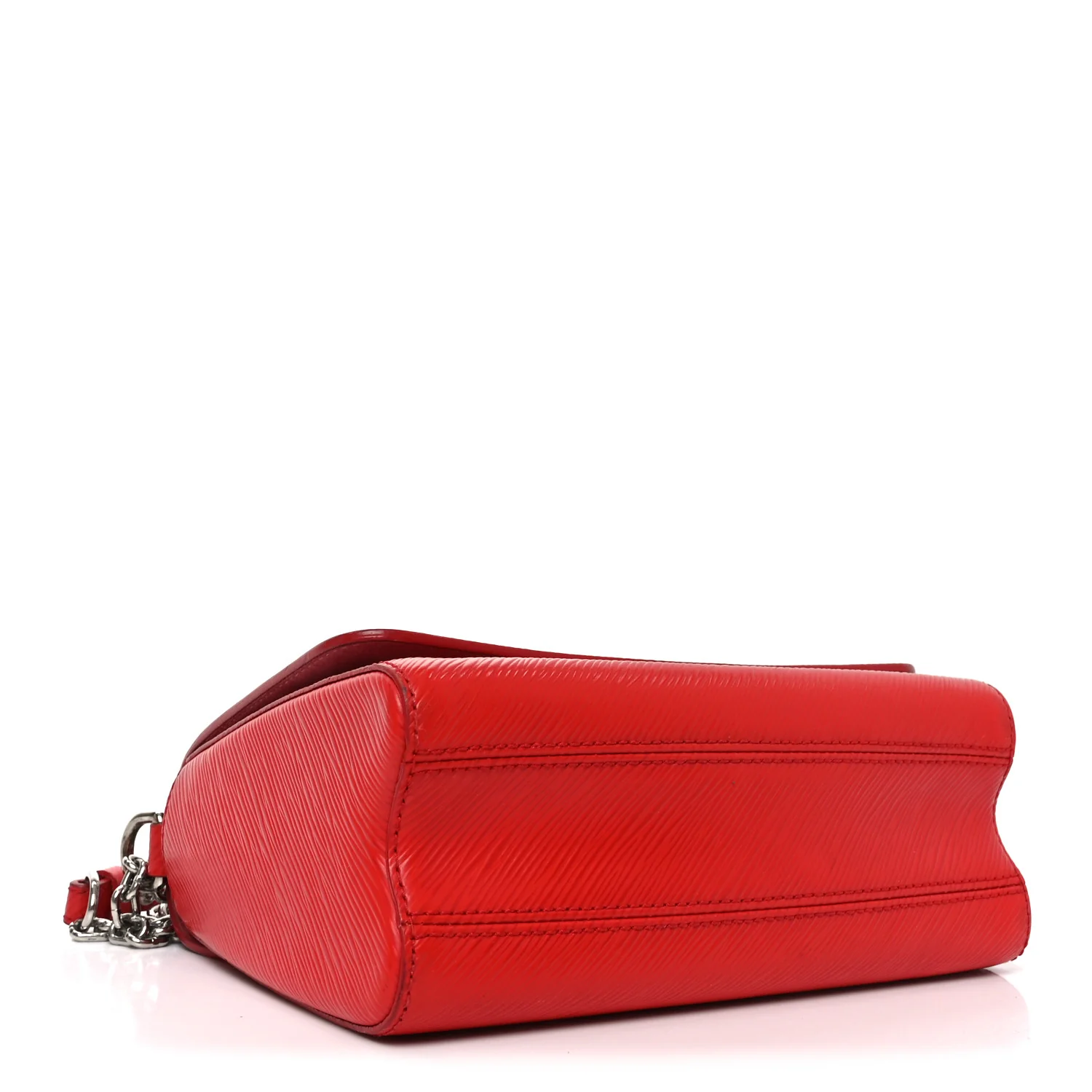 Epi Twist Shoulder Bag MM Coquelicot - Image 4