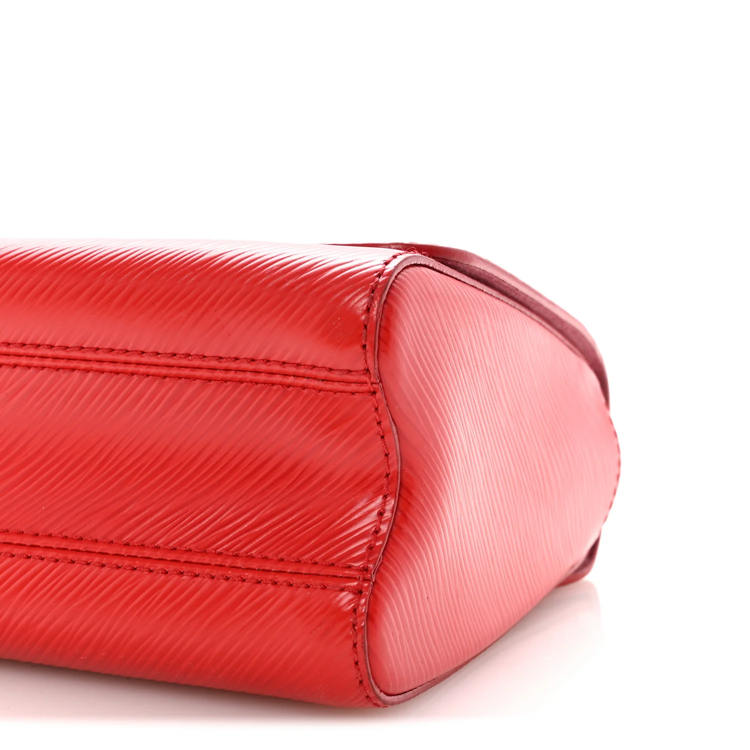 Epi Twist Shoulder Bag MM Coquelicot - Image 8