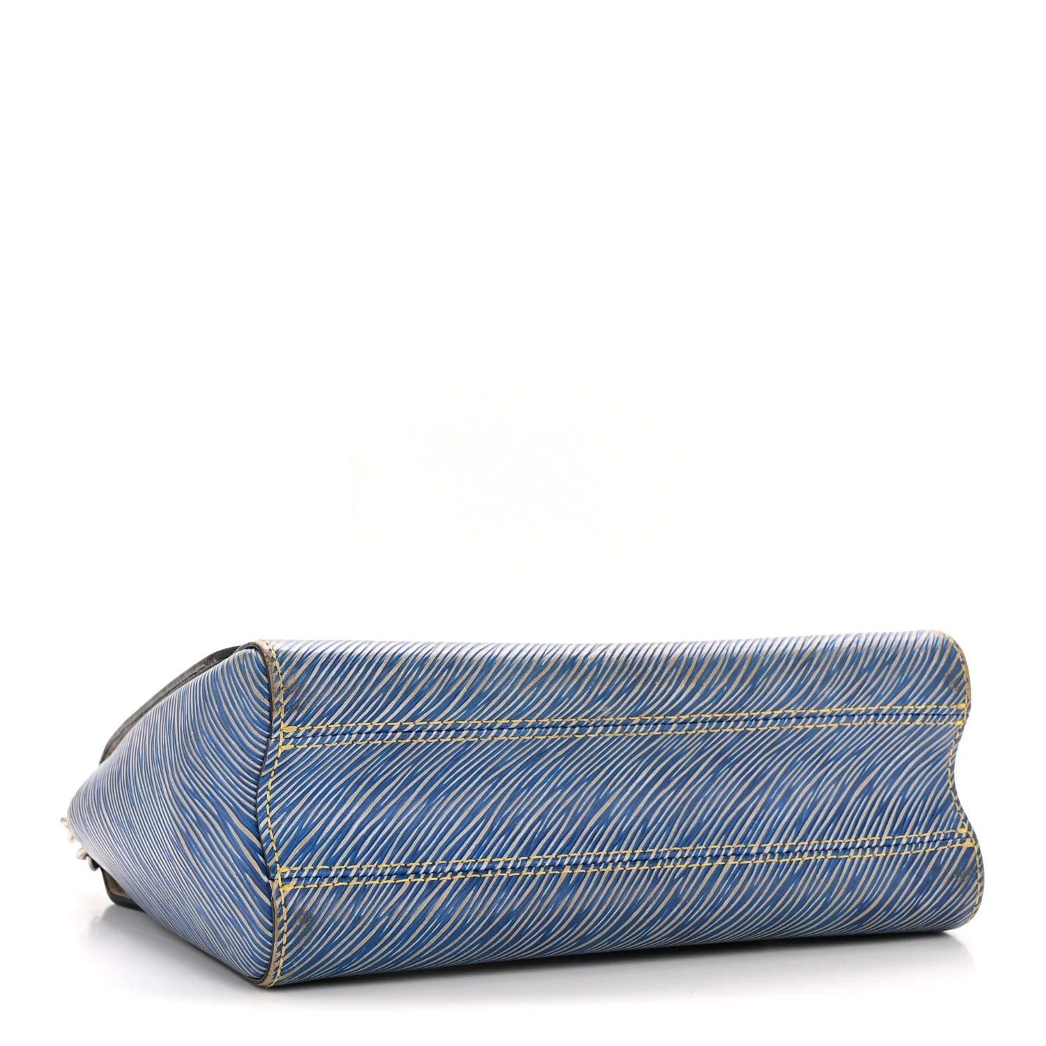 Epi Twist Shoulder Bag MM Denim Light - Image 4