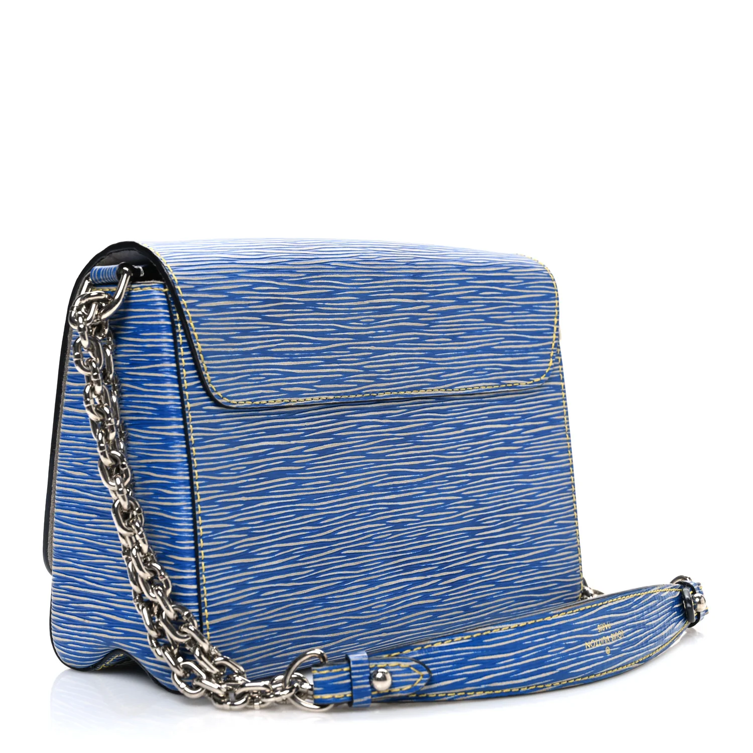 Epi Twist Shoulder Bag MM Denim Light - Image 3
