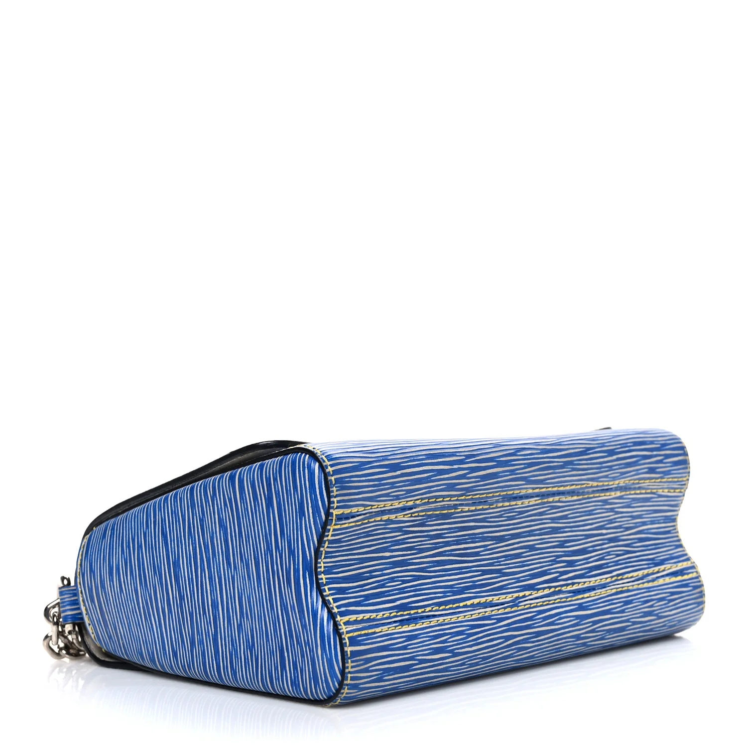 Epi Twist Shoulder Bag MM Denim Light - Image 4