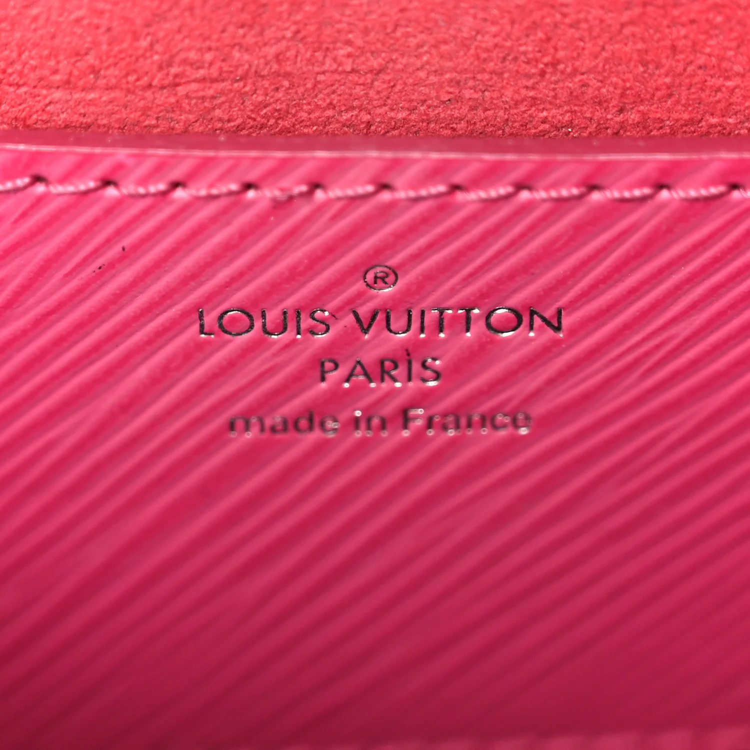 Epi Twist Shoulder Bag MM Hot Pink - Image 7