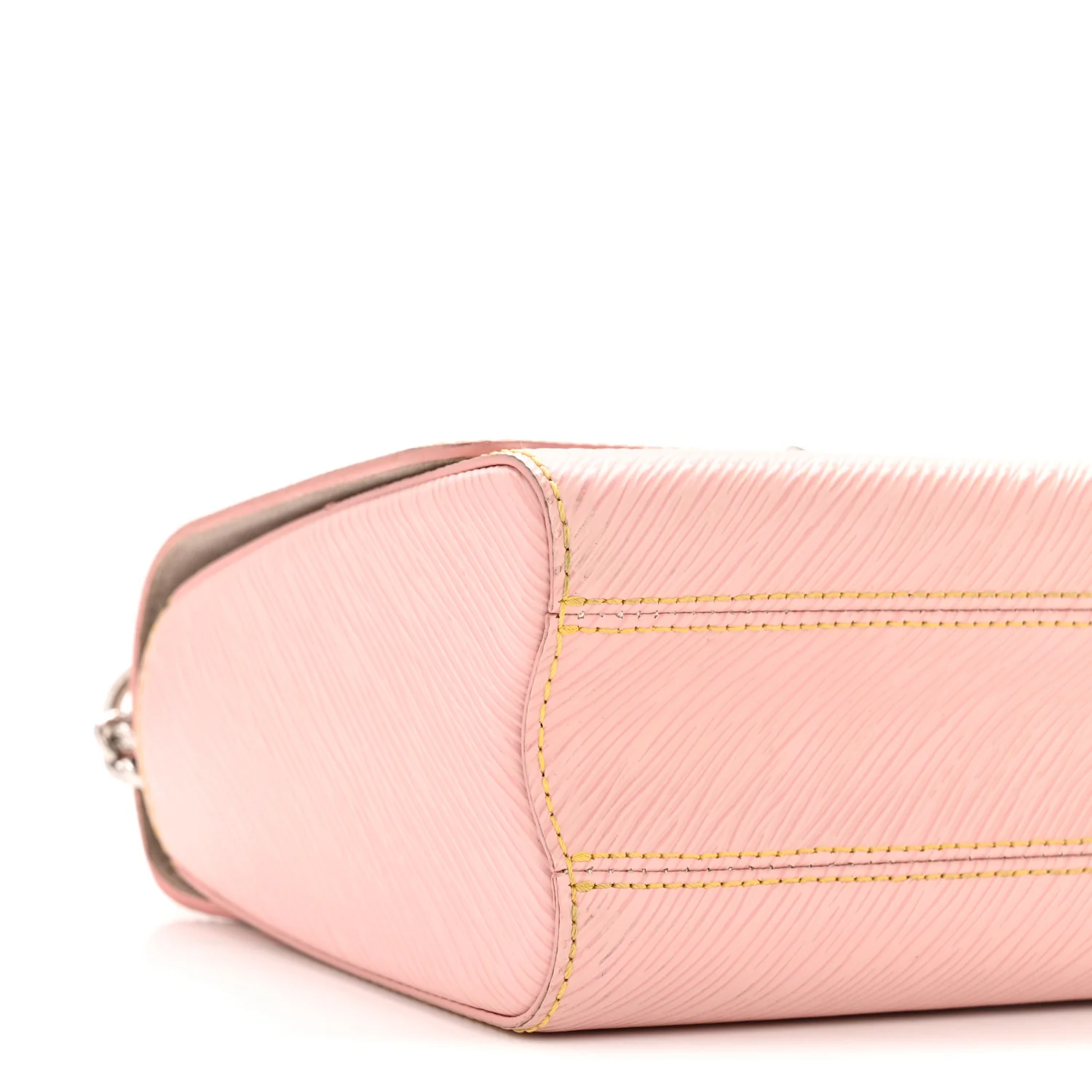 Epi Twist Shoulder Bag MM Rose Ballerine - Image 10