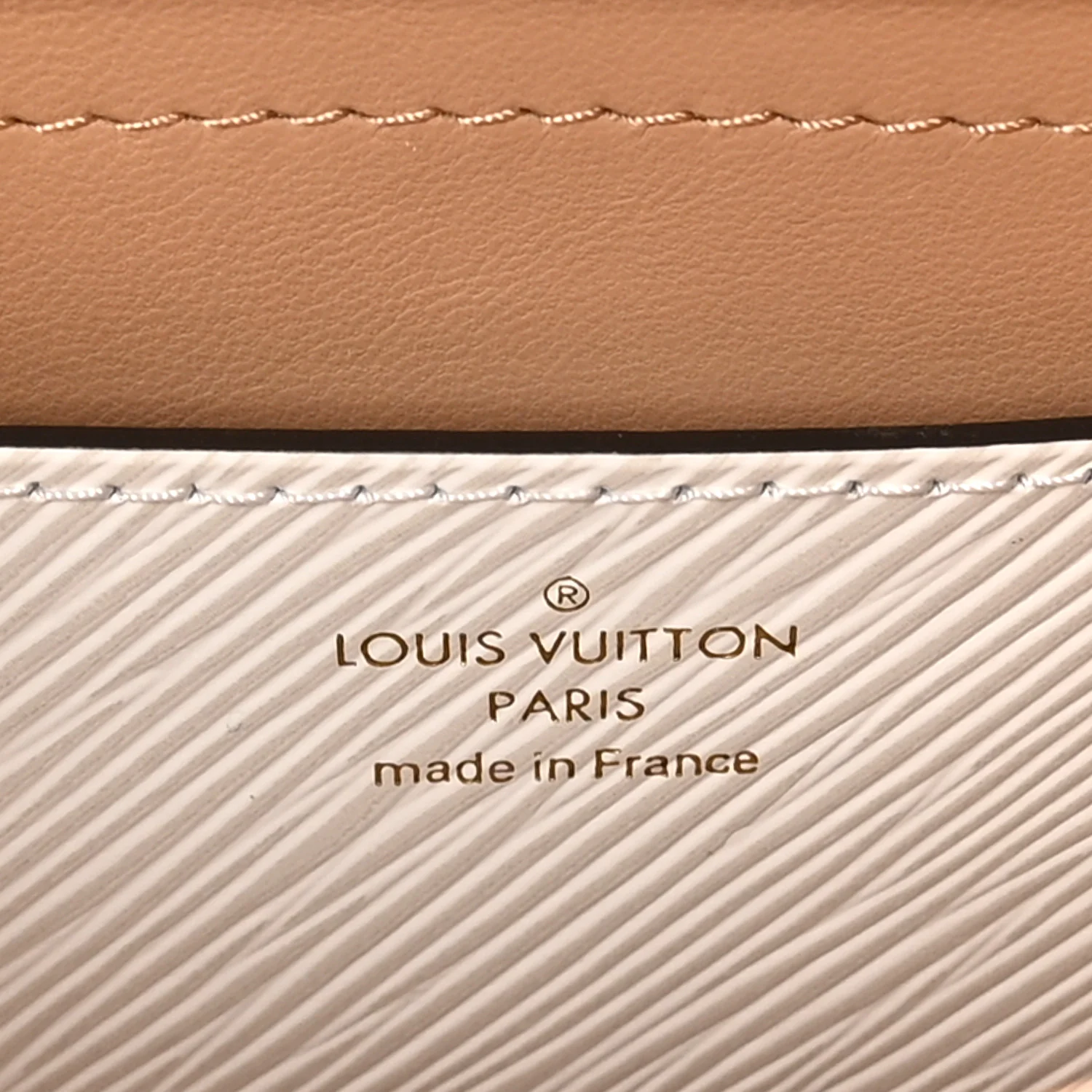 Epi Twist Shoulder Bag MM White - Image 7