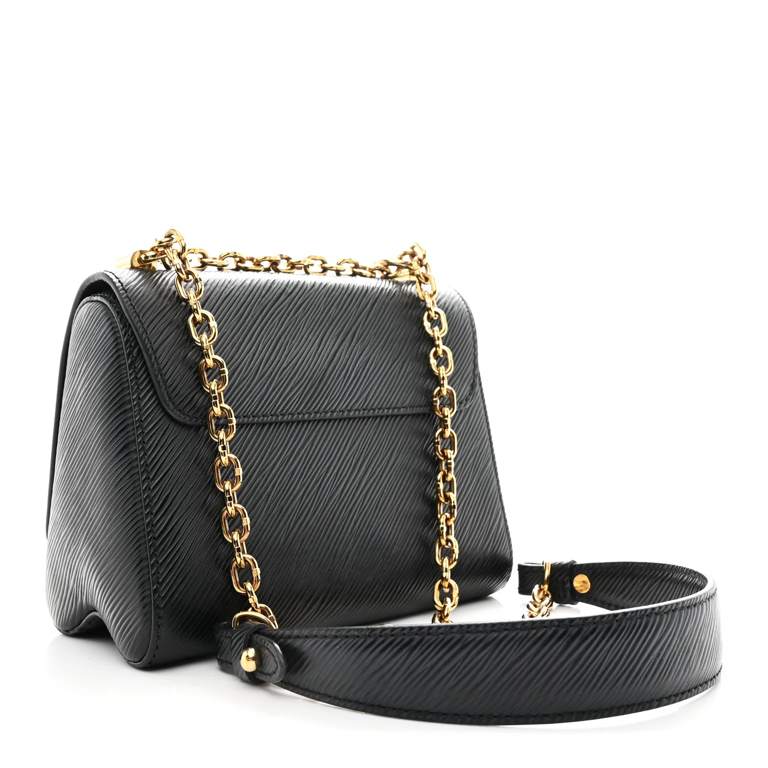Epi Twist Shoulder Bag PM Black - Image 3