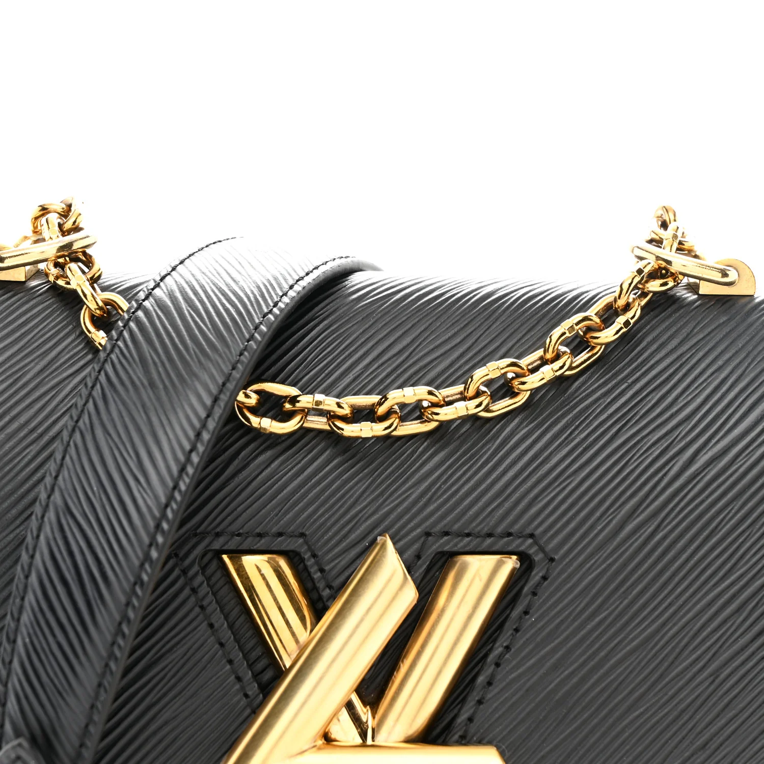 Epi Twist Shoulder Bag PM Black - Image 8