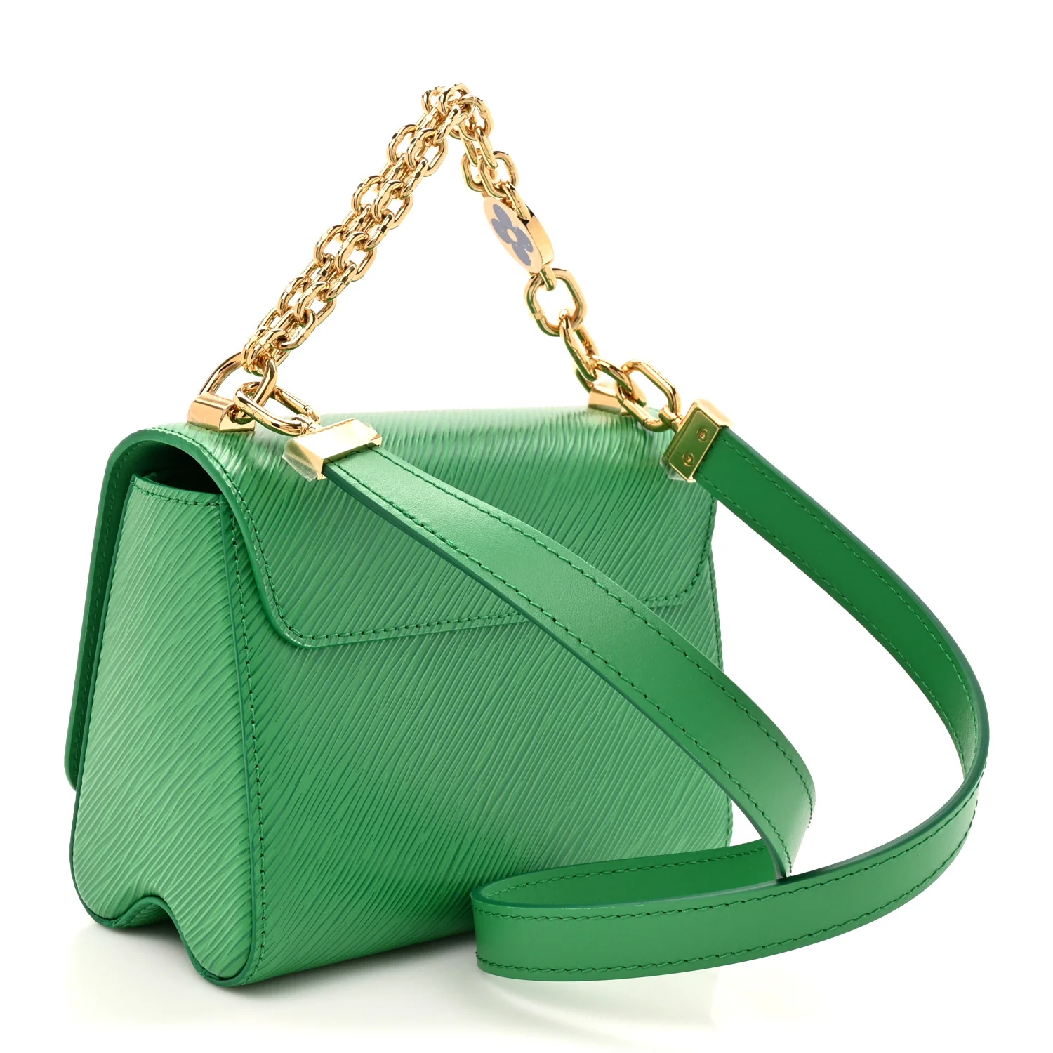 Epi Twist Shoulder Bag PM Serpentine Green - Image 4