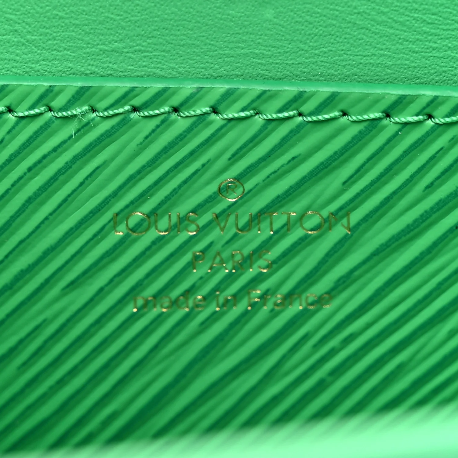 Epi Twist Shoulder Bag PM Serpentine Green - Image 7