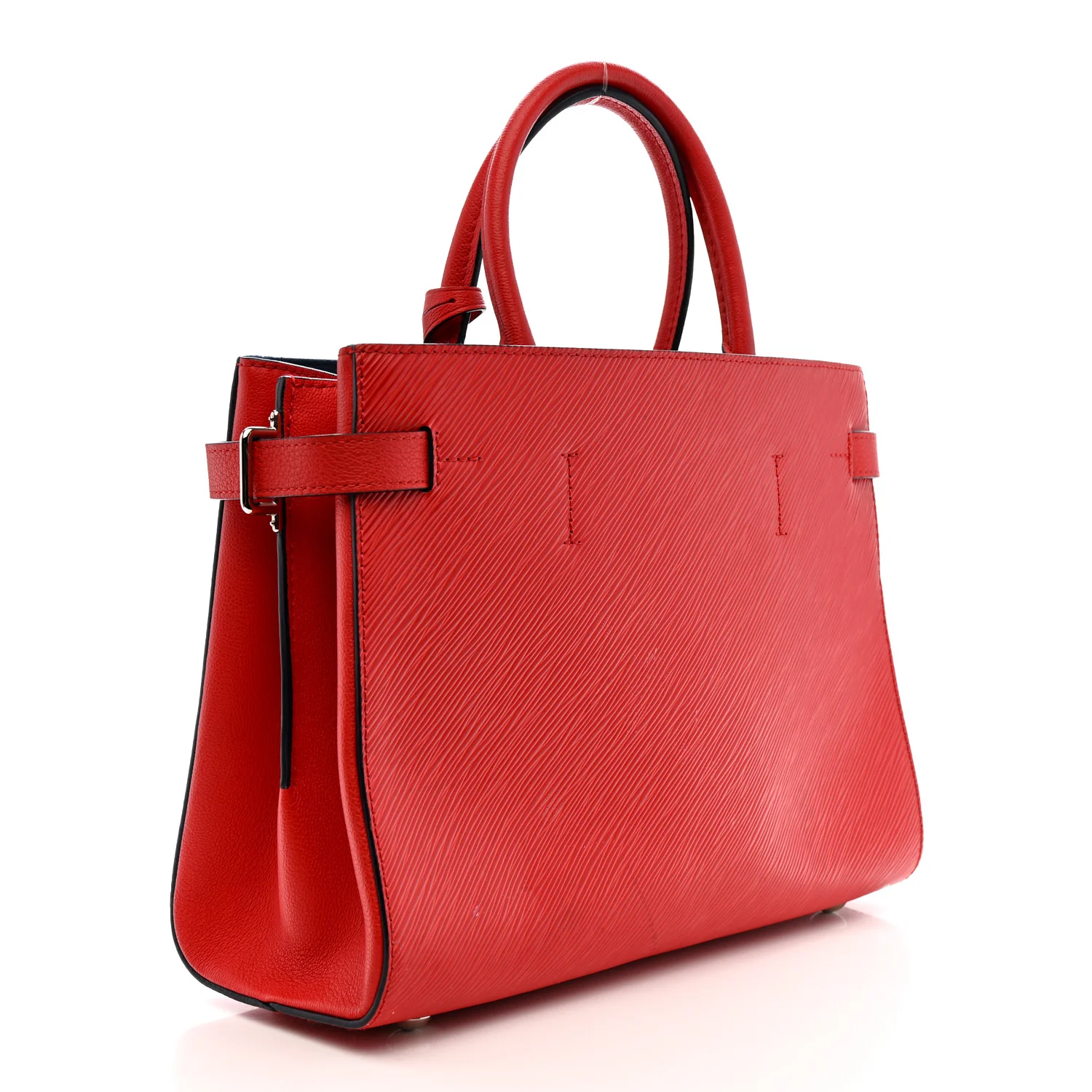 Epi Twist Tote Coquelicot - Image 3