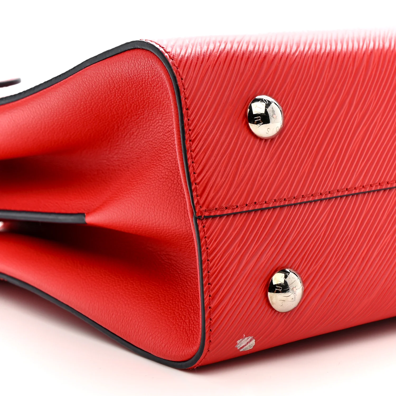 Epi Twist Tote Coquelicot - Image 9