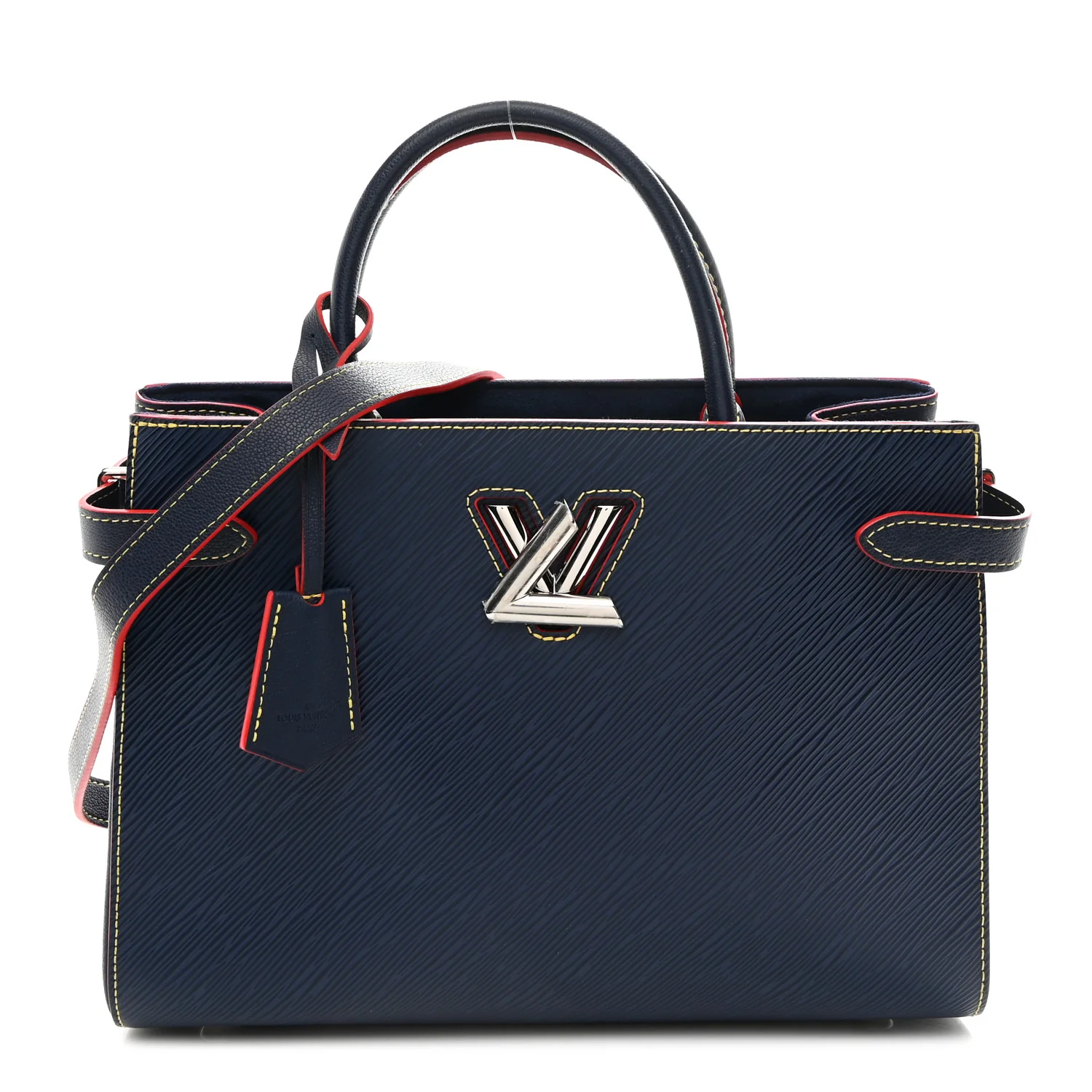 Epi Twist Tote Indigo