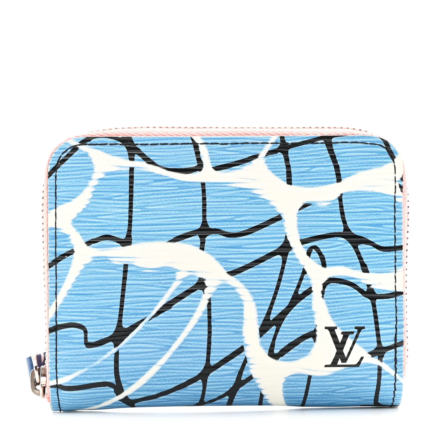 Epi Zippy Coin Purse Aqua