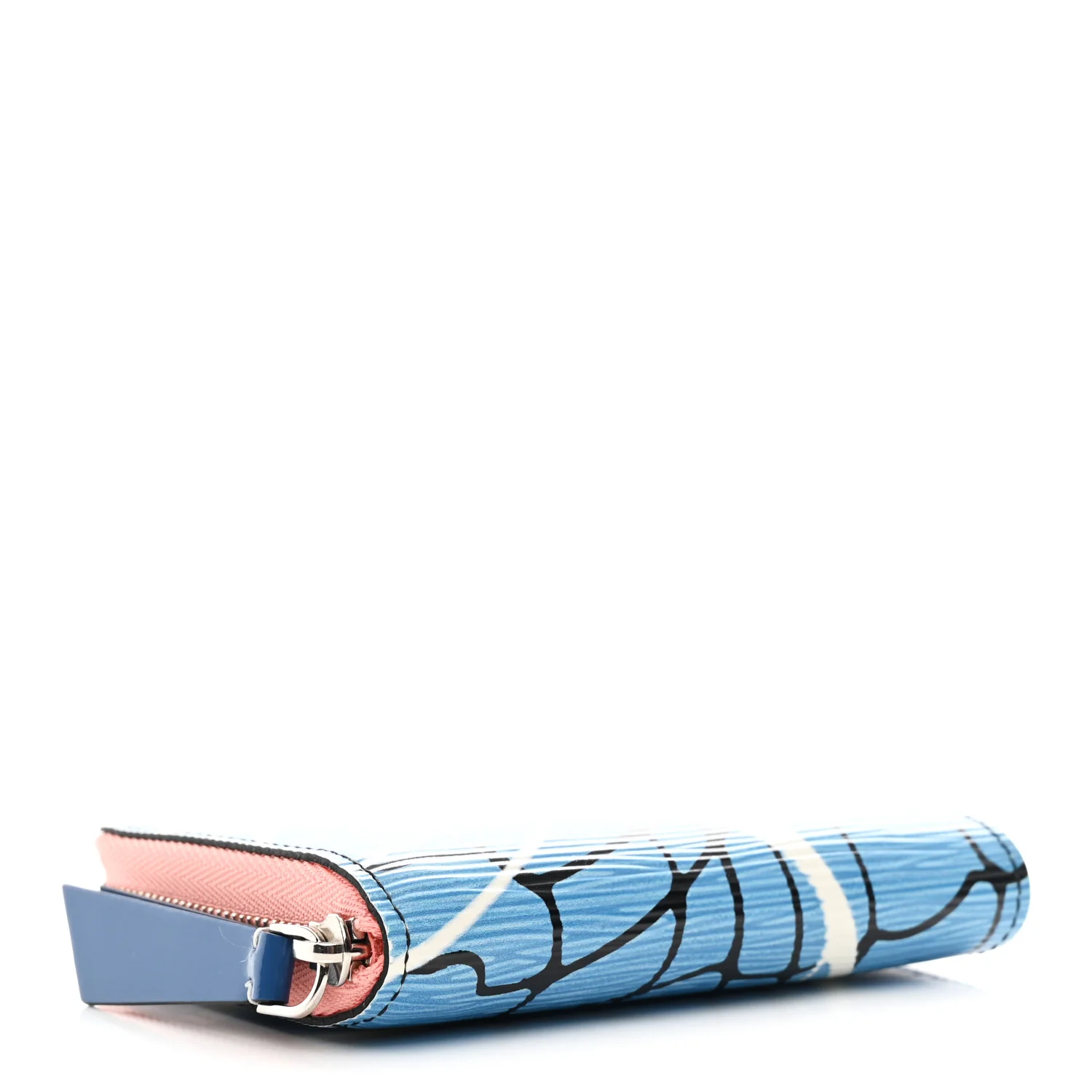 Epi Zippy Coin Purse Aqua - Image 4