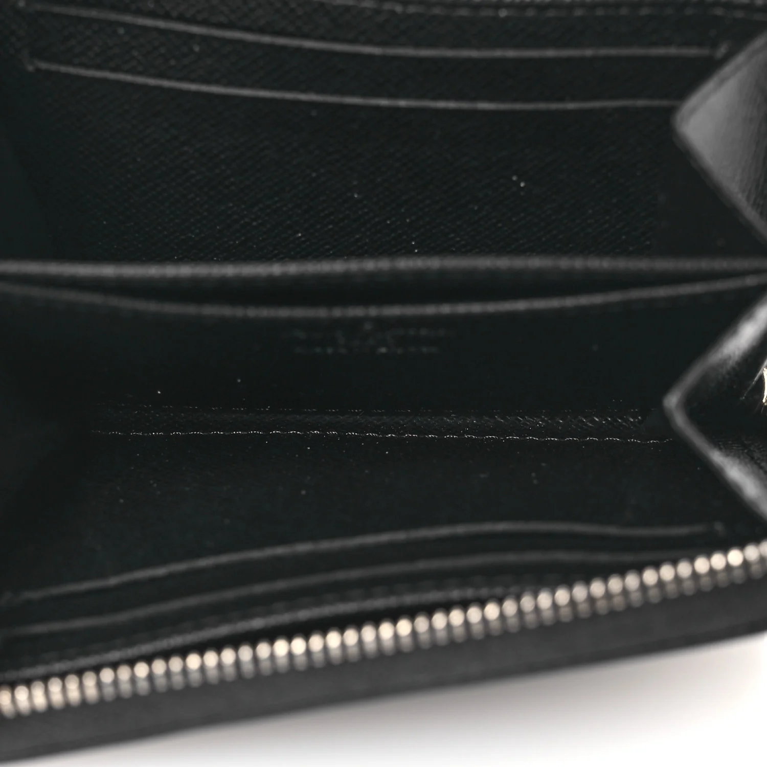 Epi Zippy Coin Purse Black - Image 5