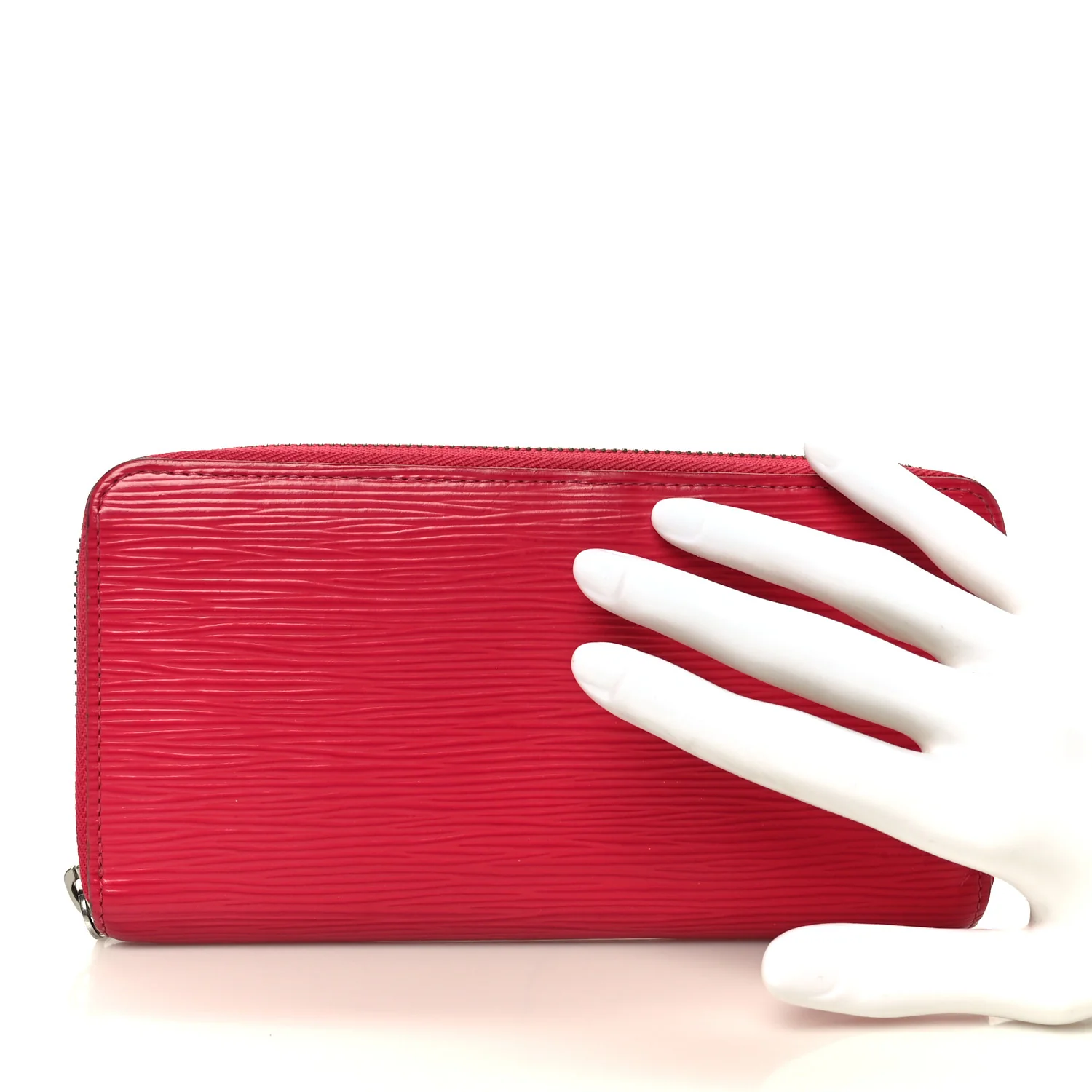 Epi Zippy Compact Wallet Fuchsia - Image 2