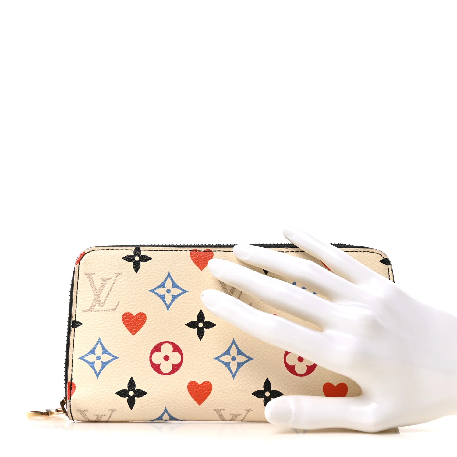 Game On Zippy Wallet White - Image 2