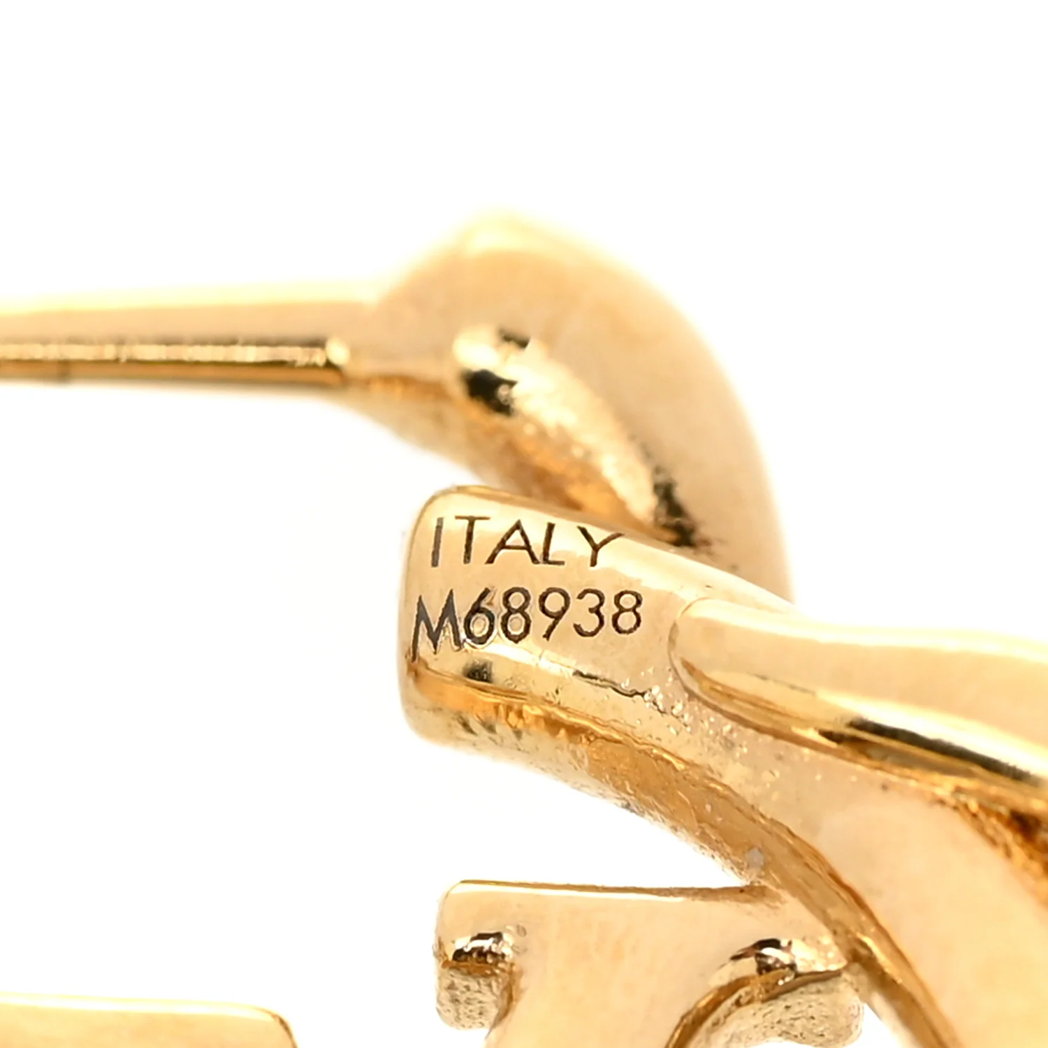 Garden Louise Hoop Earrings Gold - Image 4