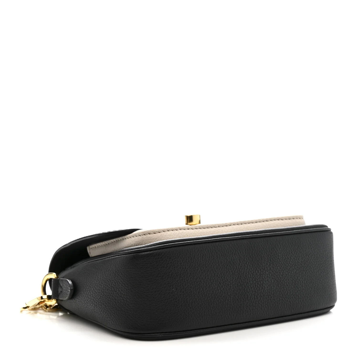 Grained Calfskin Lockme Tender Black - Image 4