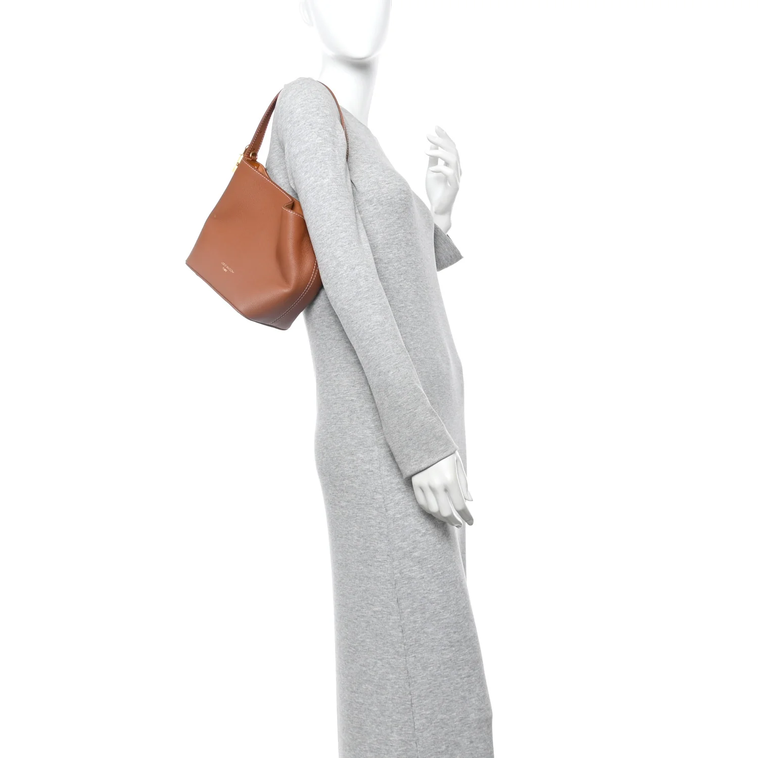 Grained Calfskin Low Key All In BB Cognac - Image 2