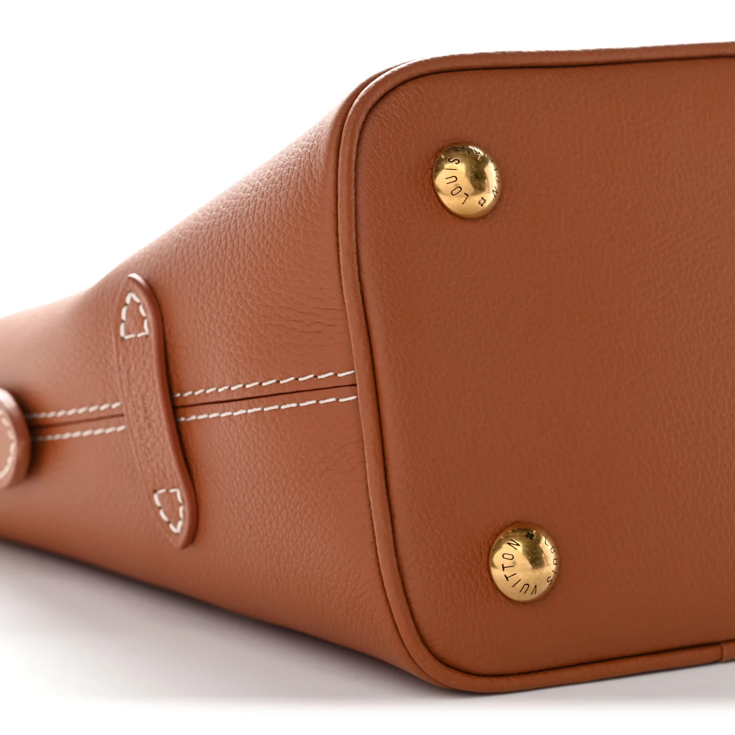 Grained Calfskin Low Key All In BB Cognac - Image 8