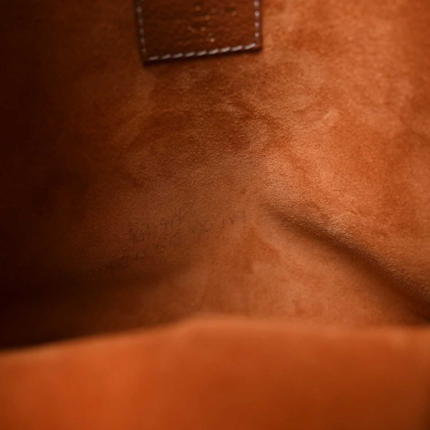 Grained Calfskin Low Key Hobo PM Cognac - Image 10