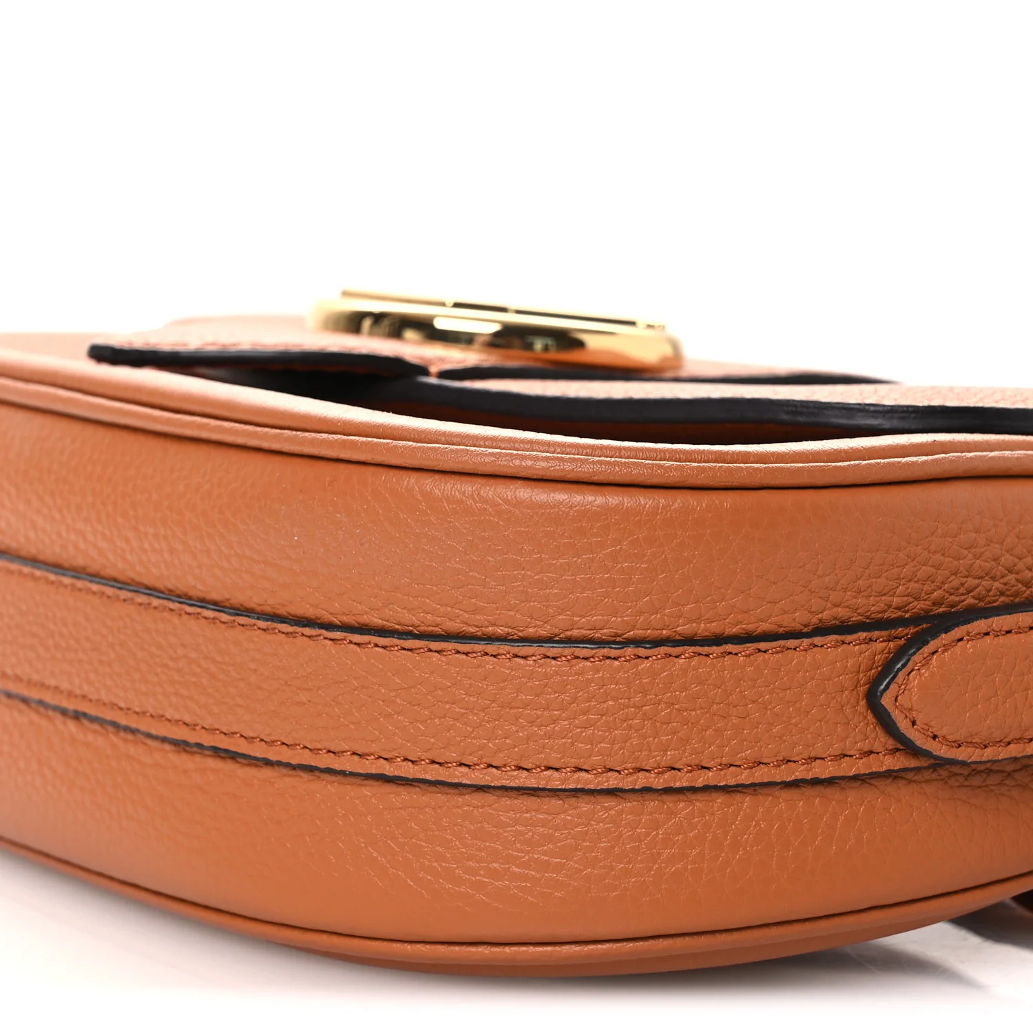 Grained Calfskin LV Pont 9 Soft MM Golden Siena - Image 10