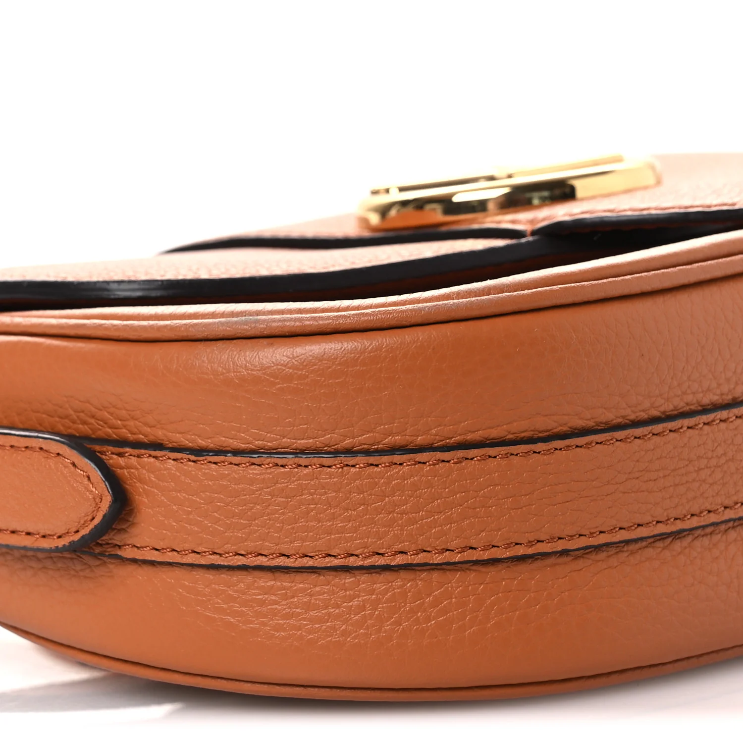 Grained Calfskin LV Pont 9 Soft MM Golden Siena - Image 9