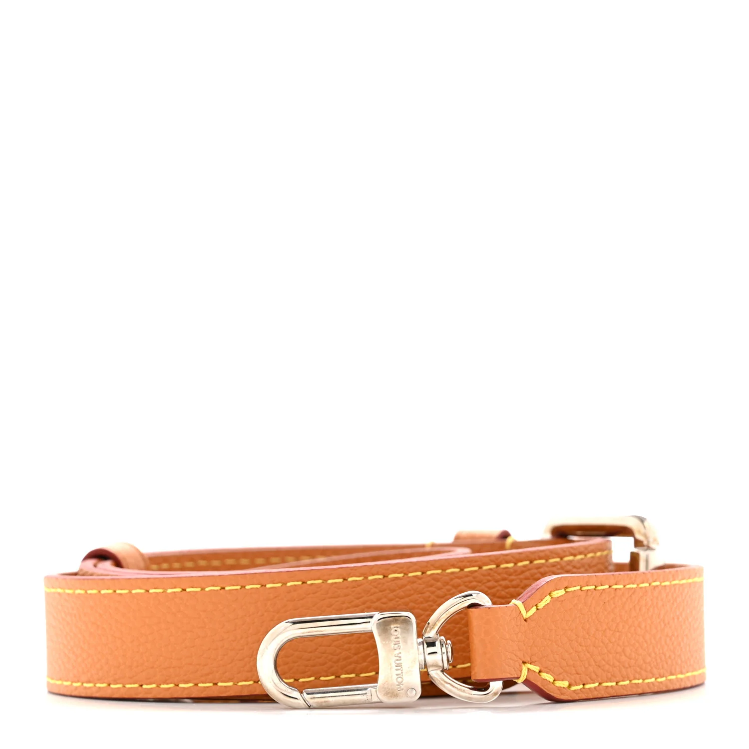 Grained Calfskin Marelle Strap Honey Miel