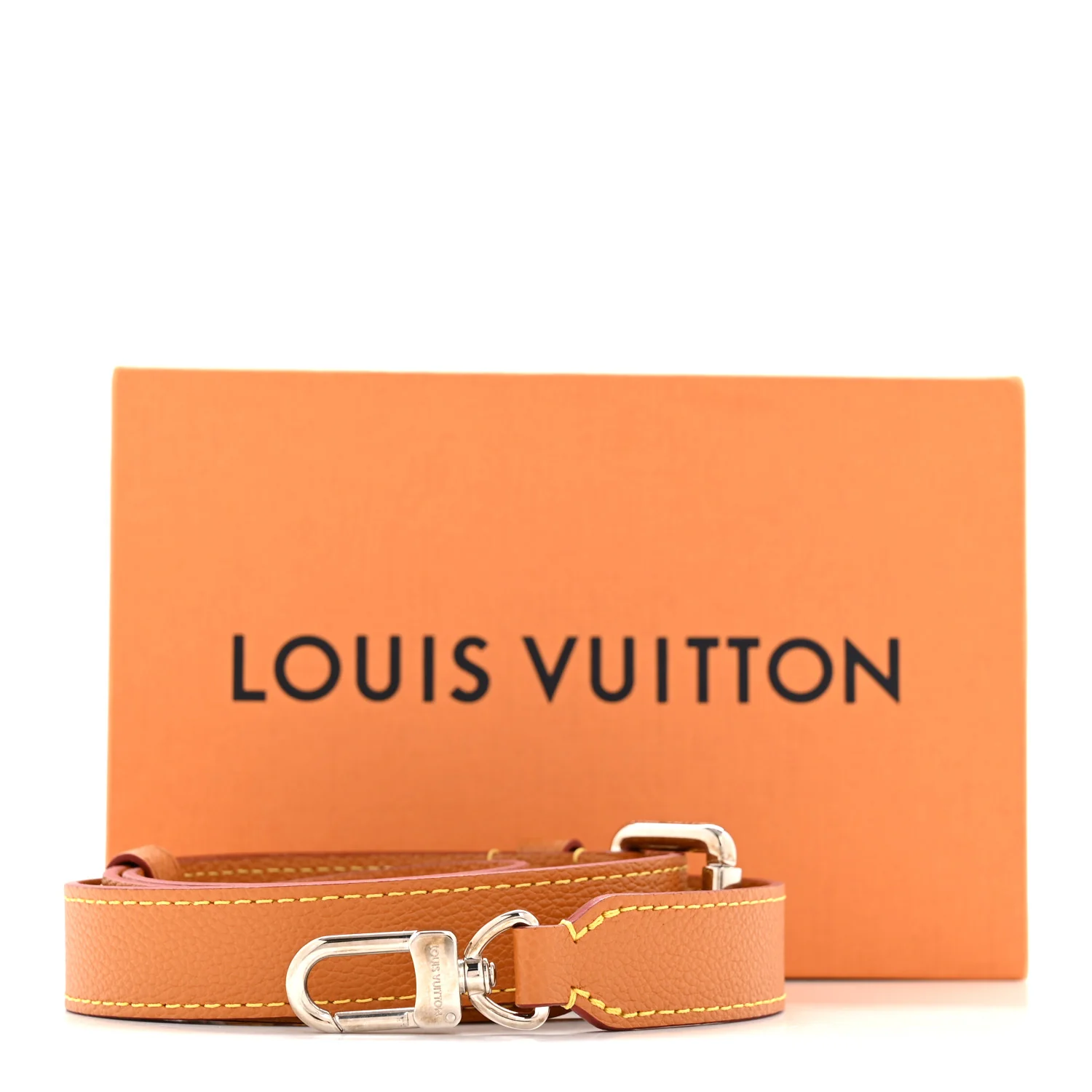 Grained Calfskin Marelle Strap Honey Miel - Image 7