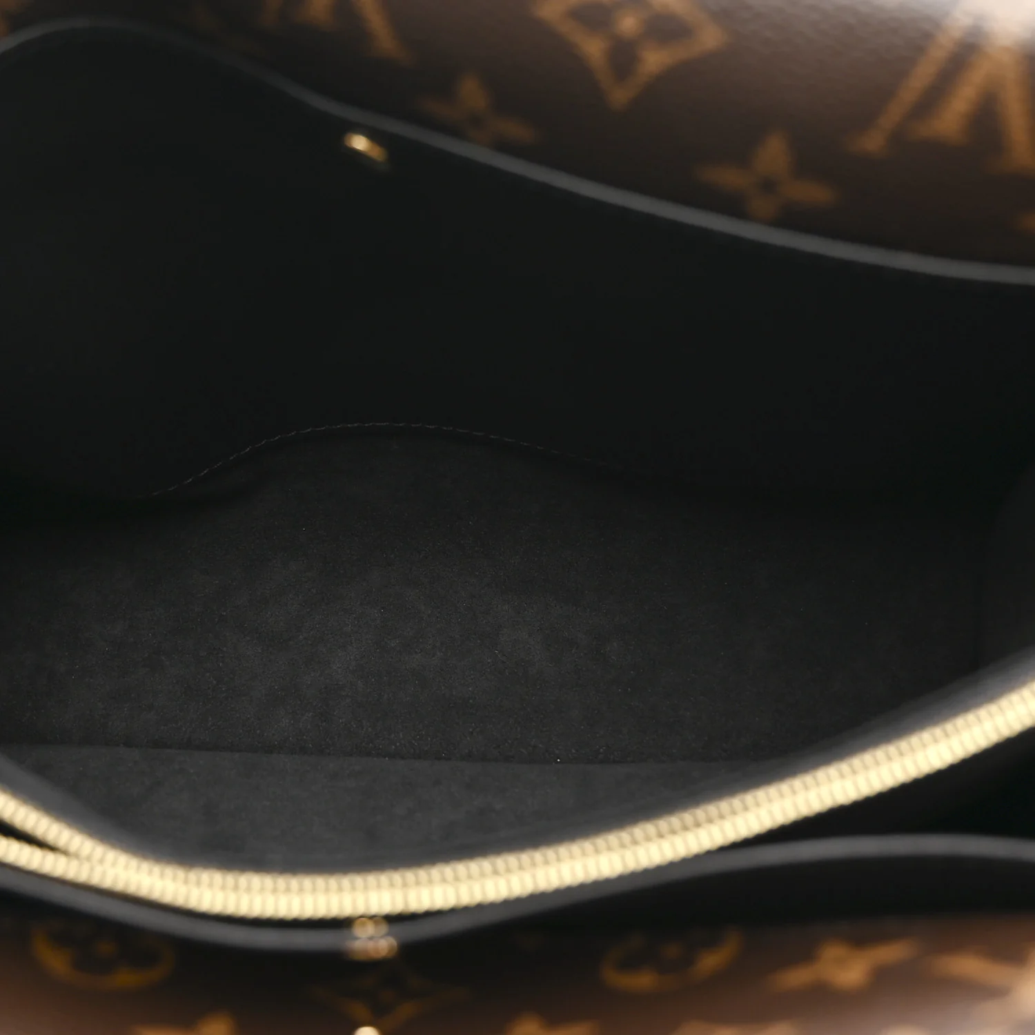 Grained Calfskin Monogram Double V Black - Image 6