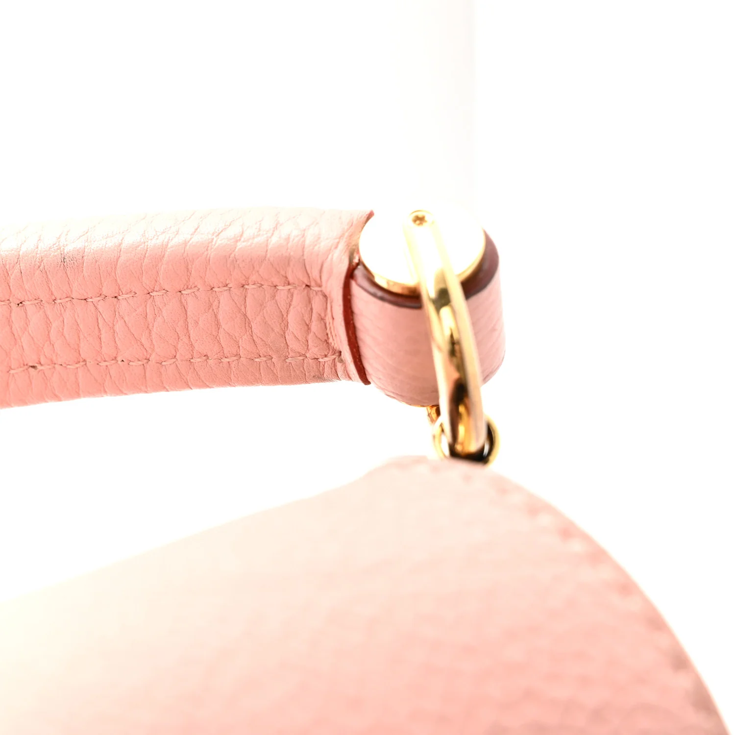 Grained Calfskin Monogram Double V Rose Poudre - Image 16