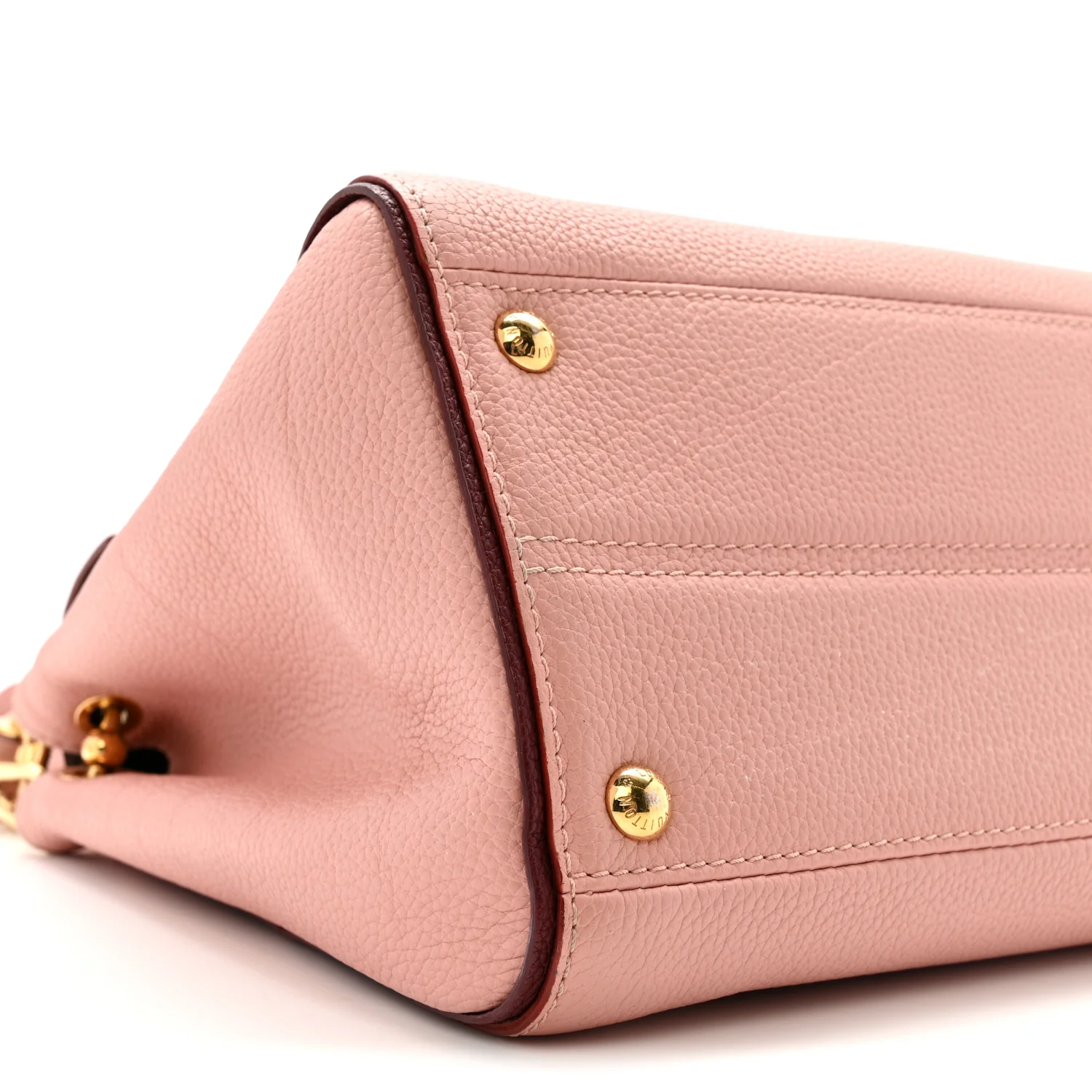 Grained Calfskin Monogram Double V Rose Poudre - Image 8
