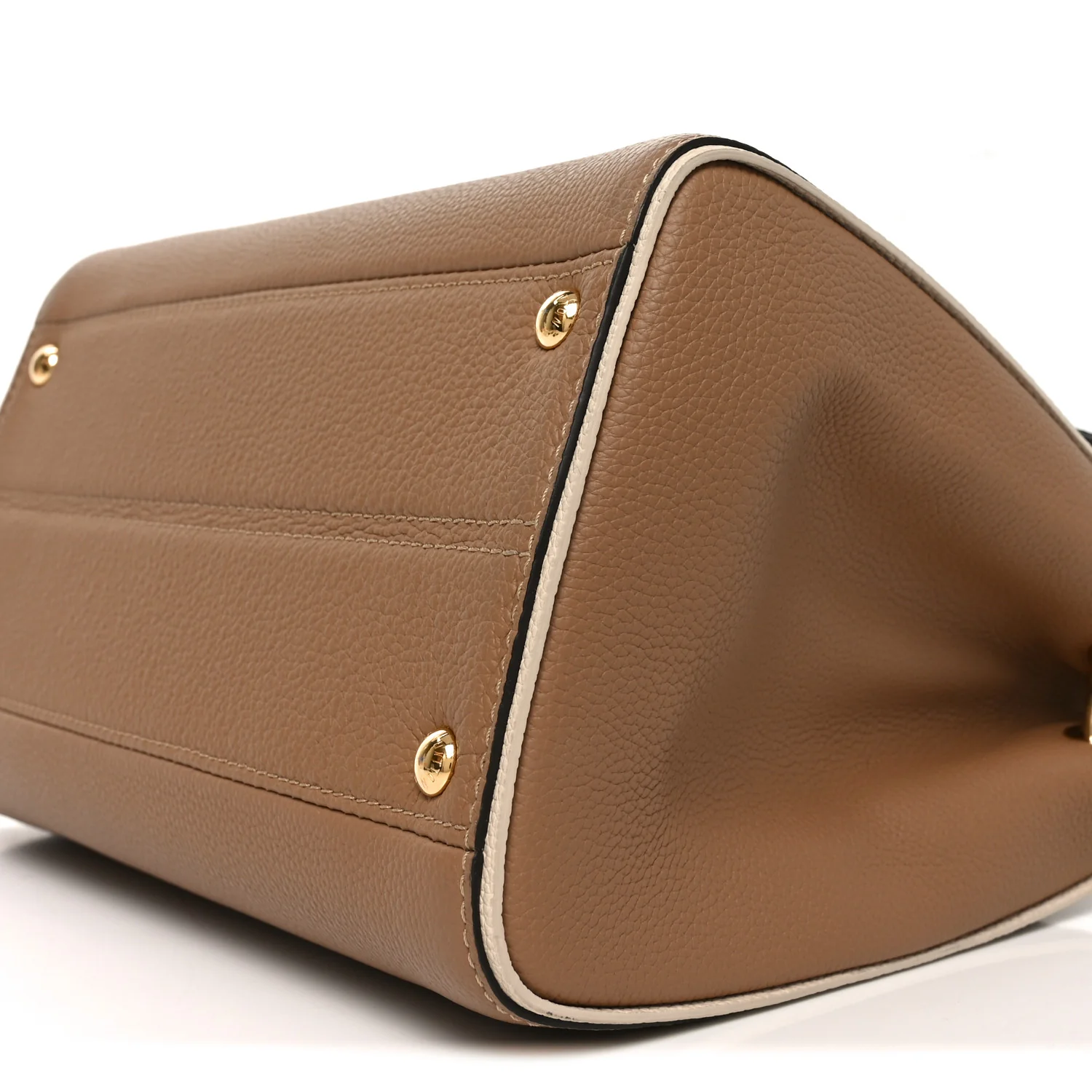 Grained Calfskin Monogram Double V Sesame - Image 9