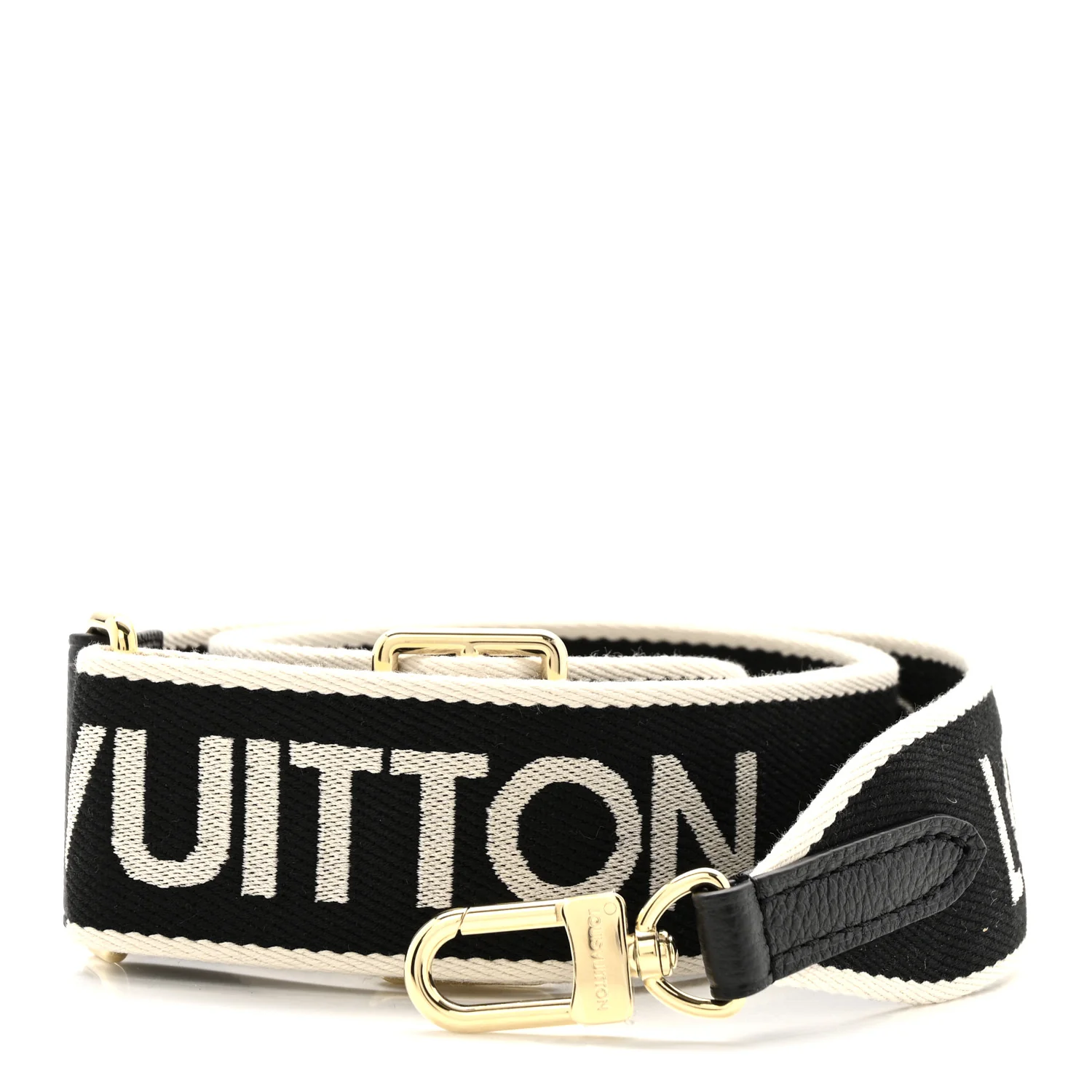 Jacquard Diane Shoulder Strap Black Ivory