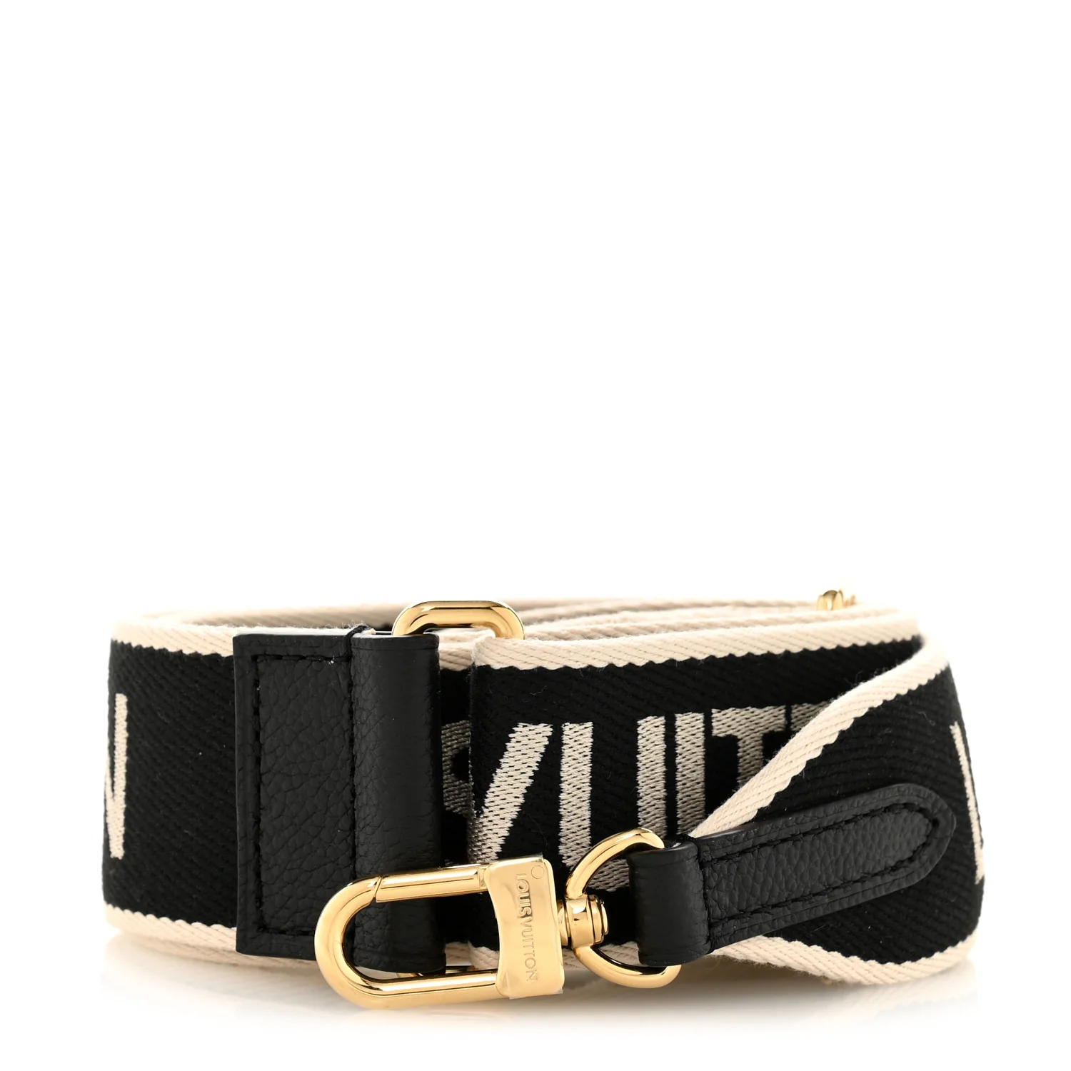 Jacquard Diane Shoulder Strap Black Ivory