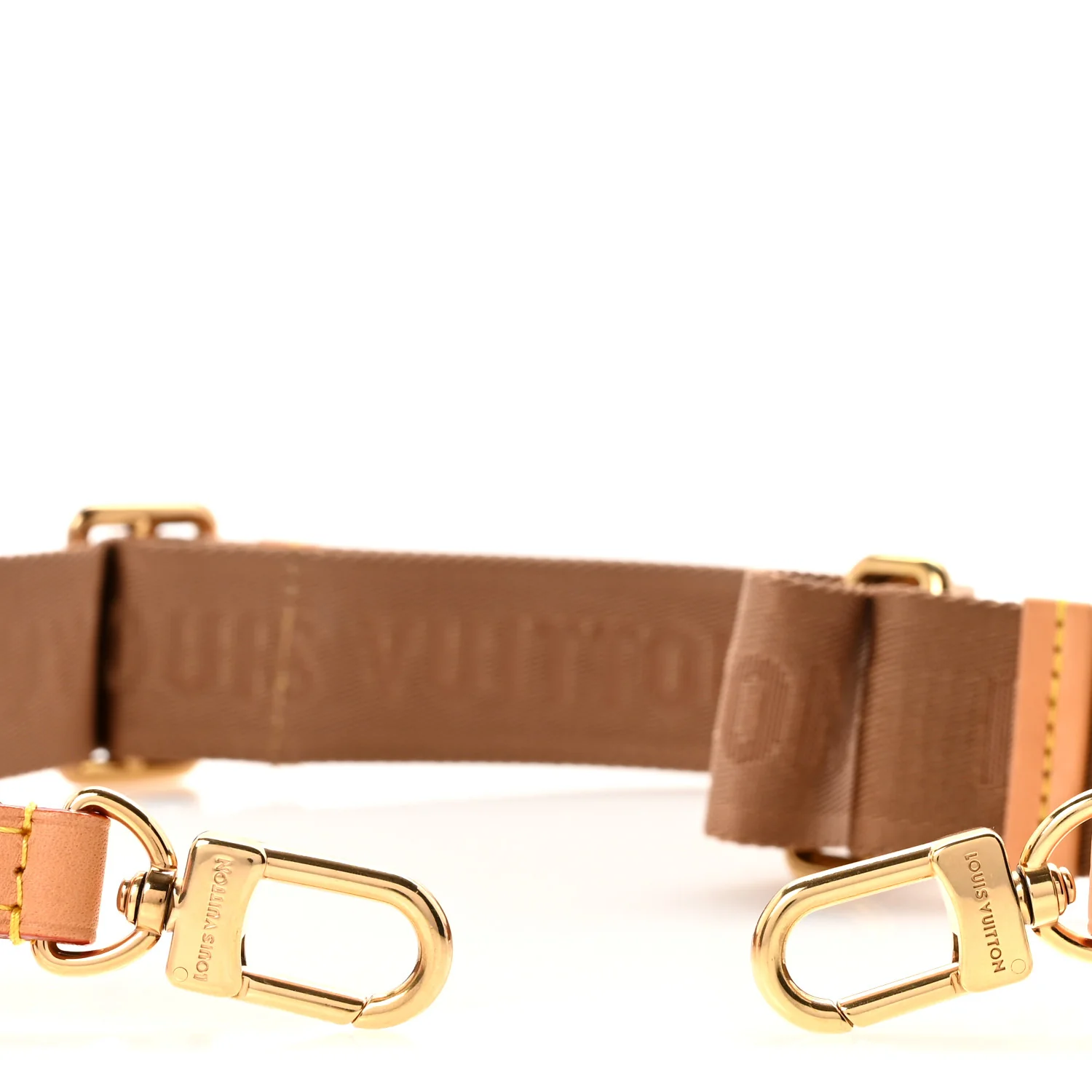 Jacquard Looping Shoulder Strap Brown - Image 3