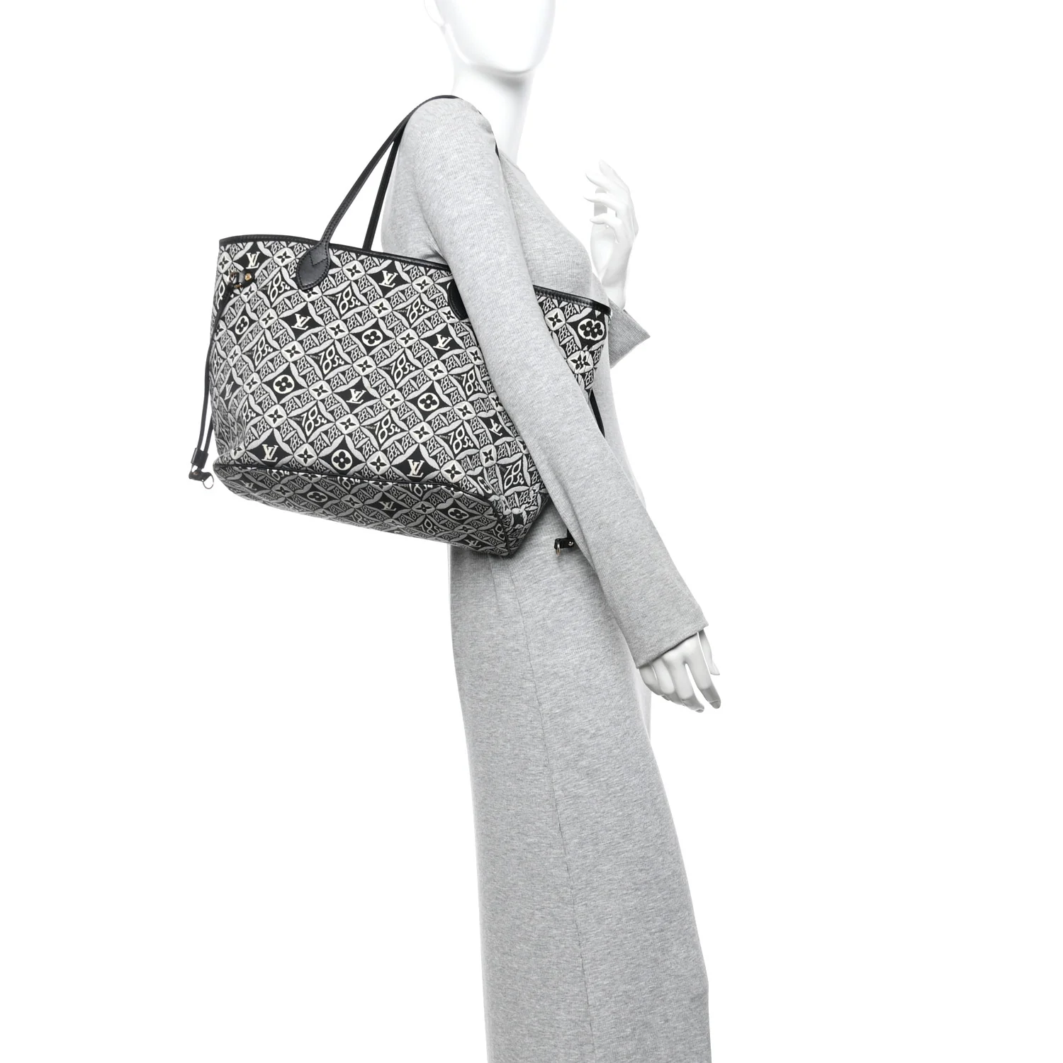 Jacquard Since 1854 Neverfull MM Grey - Image 2
